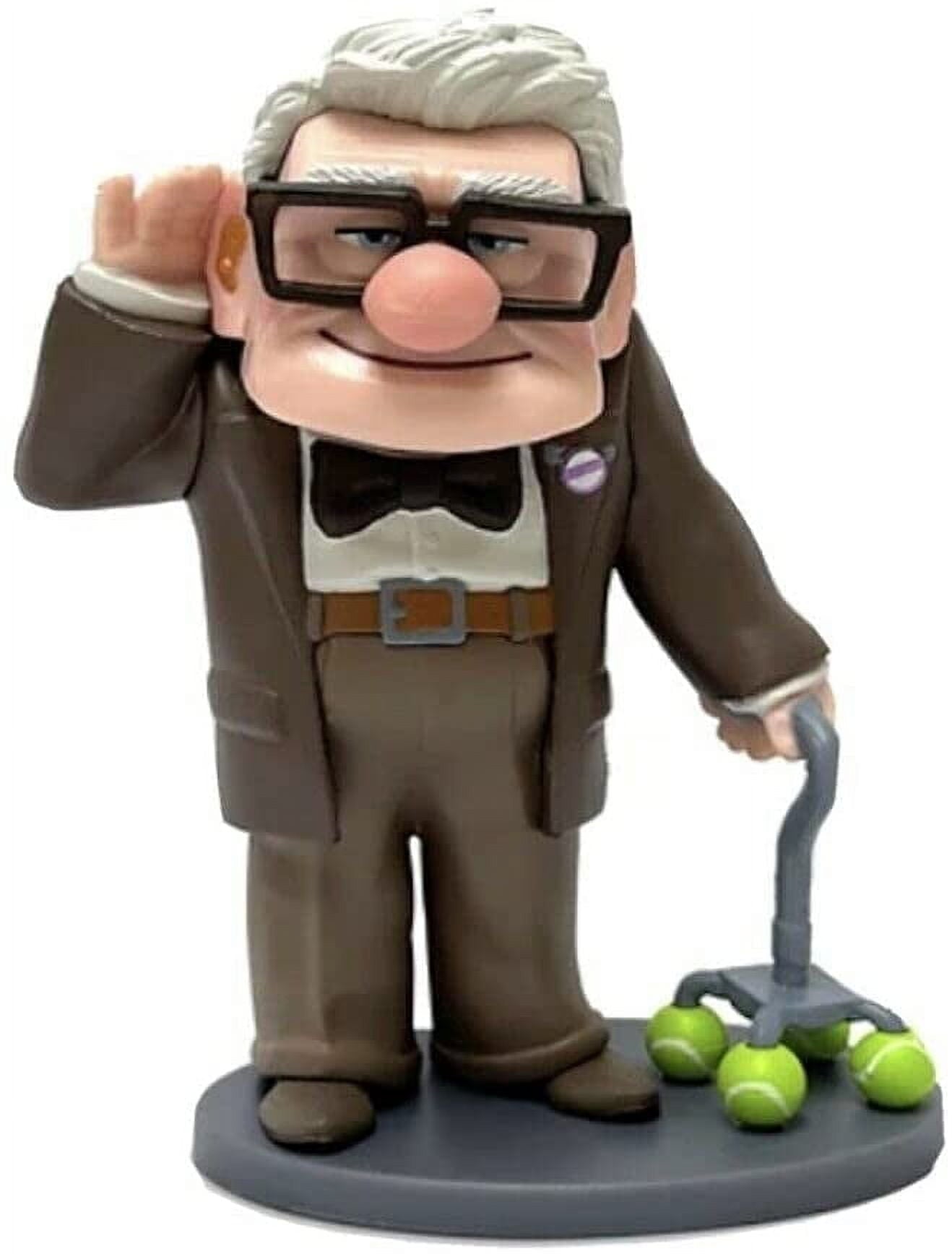 UP Movie Carl Fredricksen PVC 4" Figure Cake Topper Figurine Collectible New