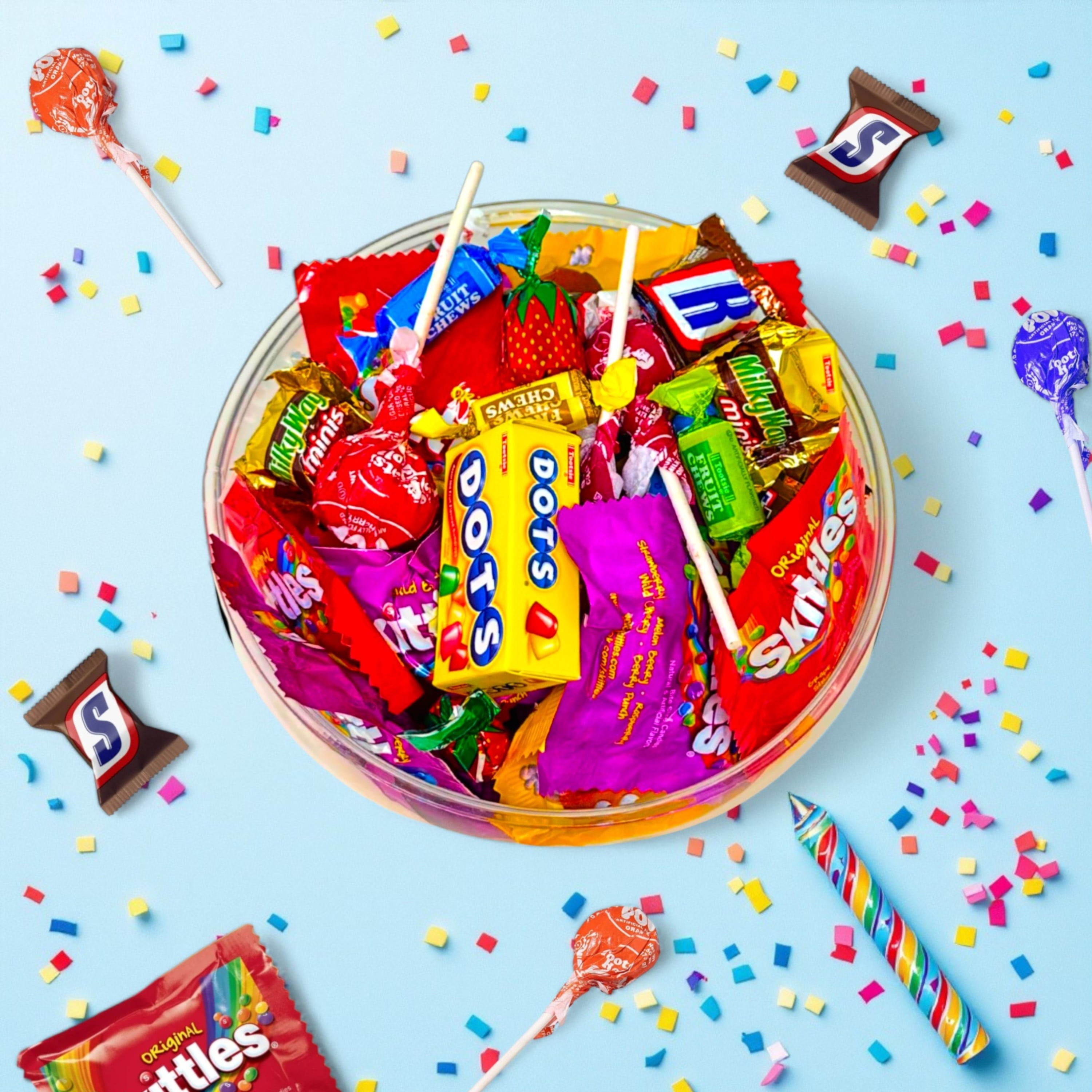 3lb Piñata Candy Assortment – Lollipops, Gummies & Hard Candies – Perfect for Parties & Holidays