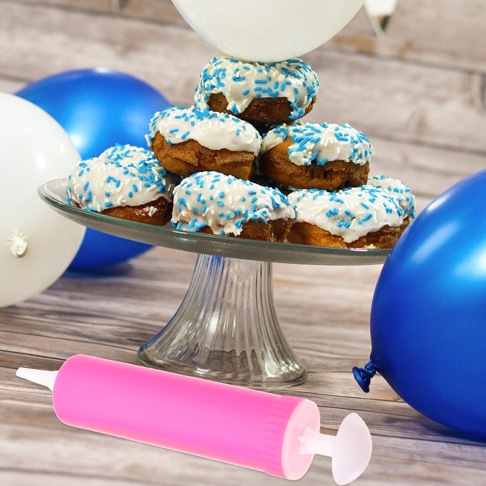 4 Pack Manual Air Pump Birthday Decoration and Balloon Balloons Pumps