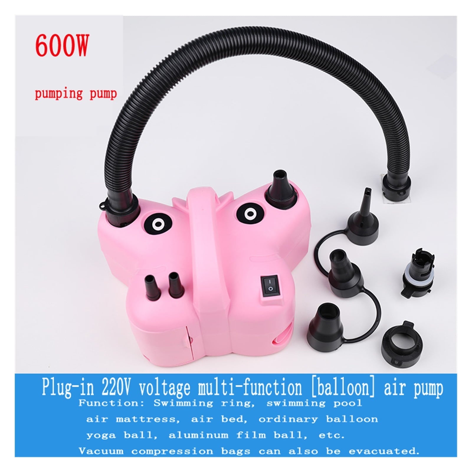 Balloon Electric Inflator Pump Inflator Blower Balloon Machine Inflator Pump Tool Portable Automatic Inflator