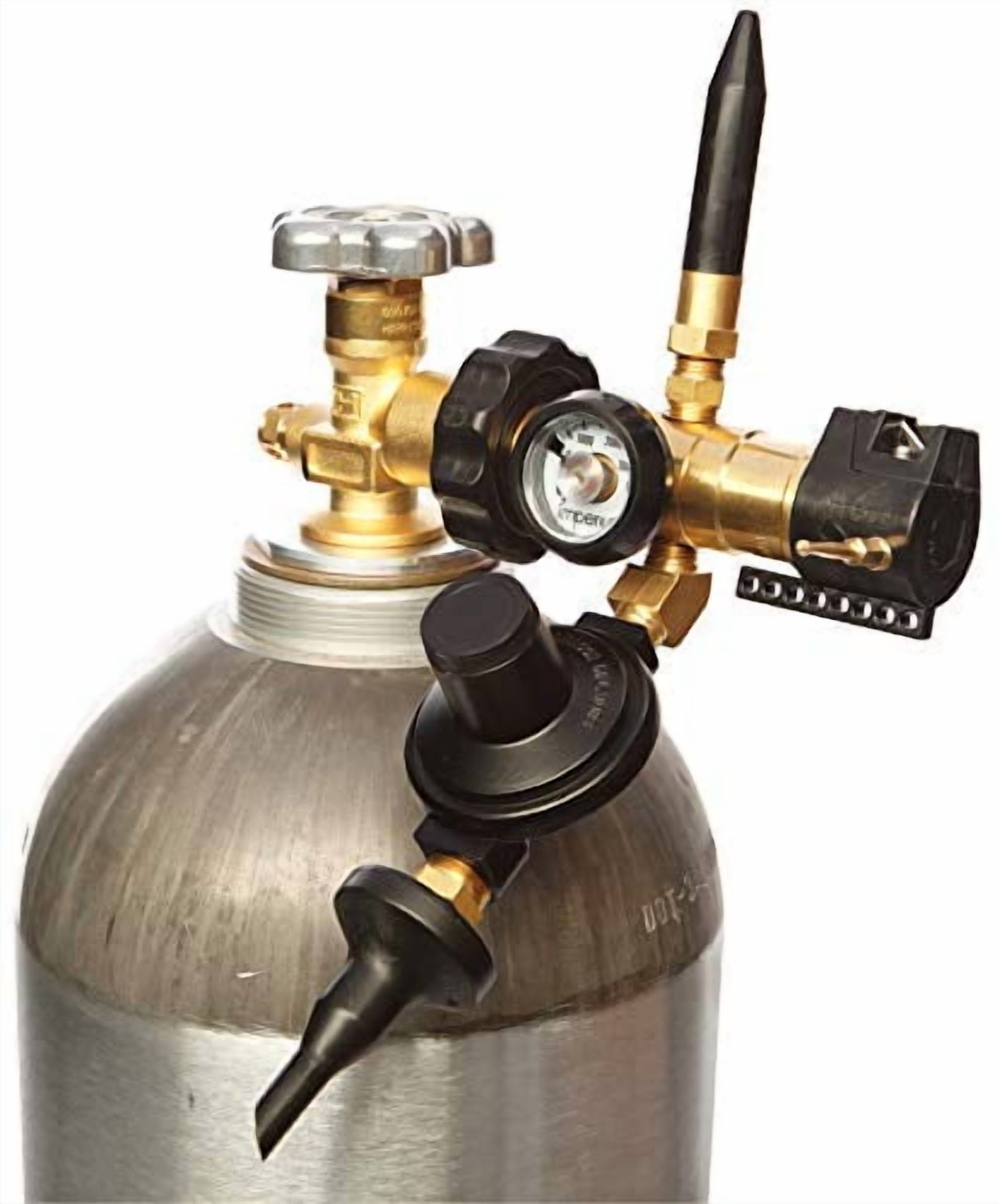 Balloon Inflator Filler for Foil and Latex Balloons with TOTAL RIBBON SYSTEM