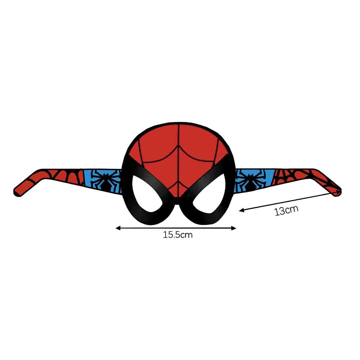 16Pcs Avengers Superheroes Themed Glasses, Party Supplies Photo Booth Prop Cartoon Character Cosplay Birthday Gift for Kids.