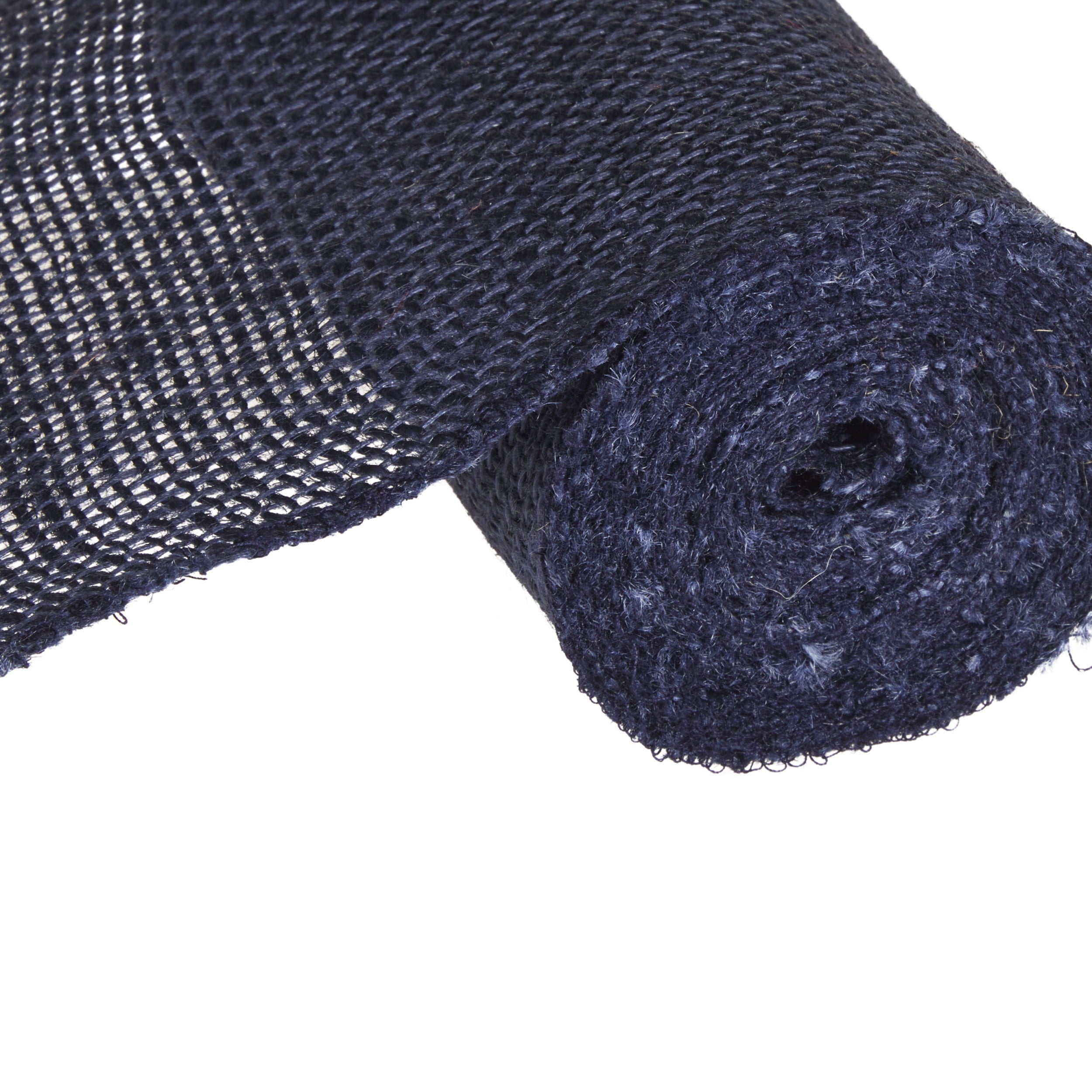Love, Laugh, Craft Jute Burlap Hanukkah Ribbon Set, 6"W x 5-Yd, Precut, Multi-Color