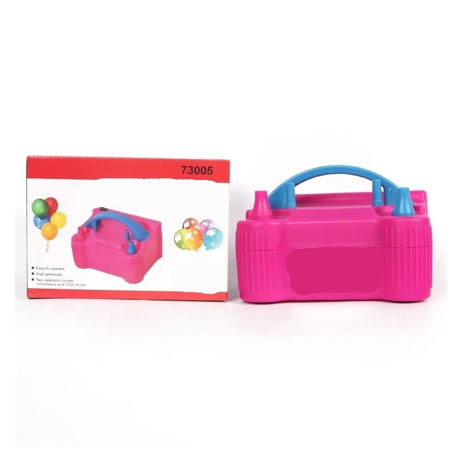 1PC High Pressure Double Hole Electric Balloon Air Pump Portable Birthday Balloon Pump