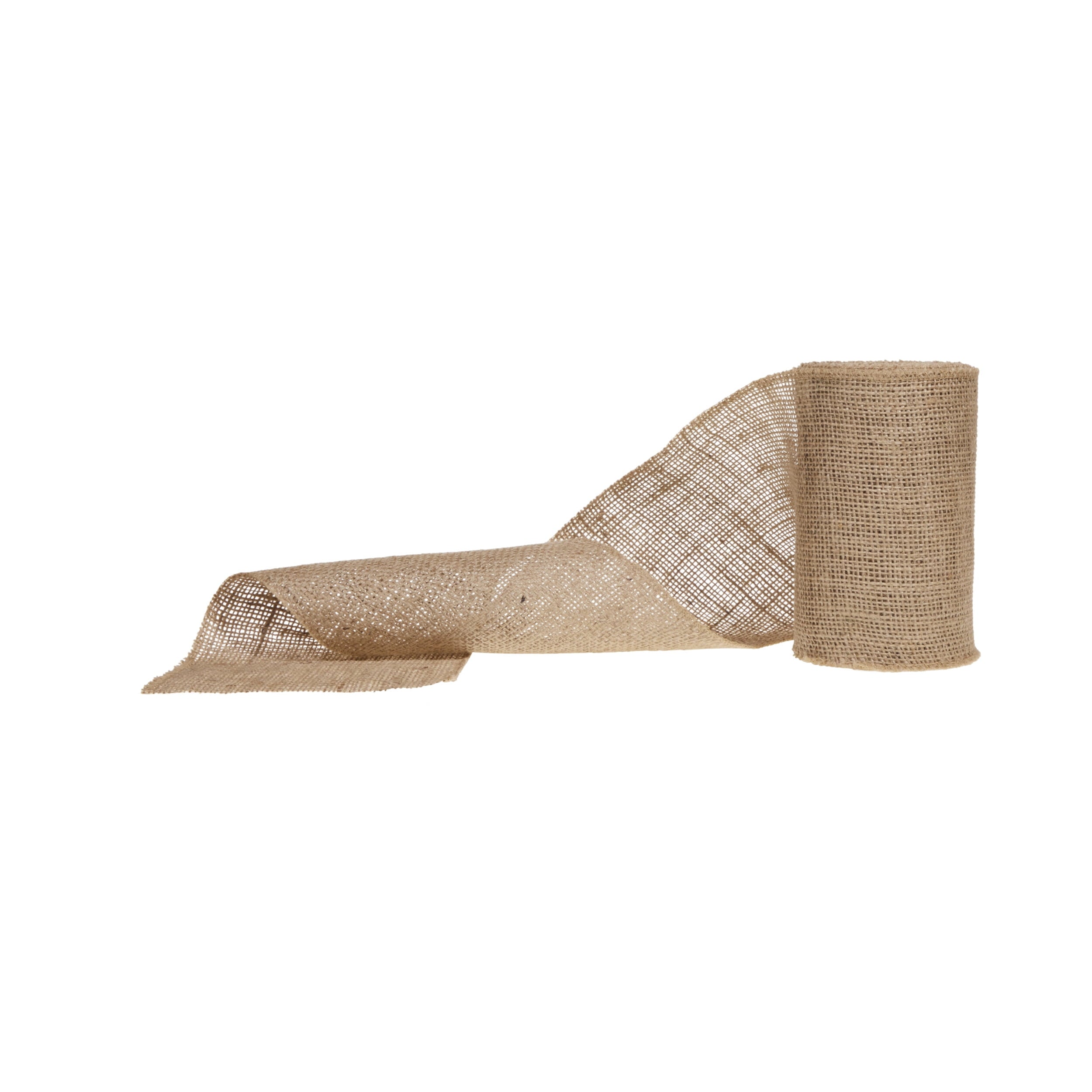 Love, Laugh, Craft Jute Burlap Hanukkah Ribbon Set, 6"W x 5-Yd, Precut, Multi-Color