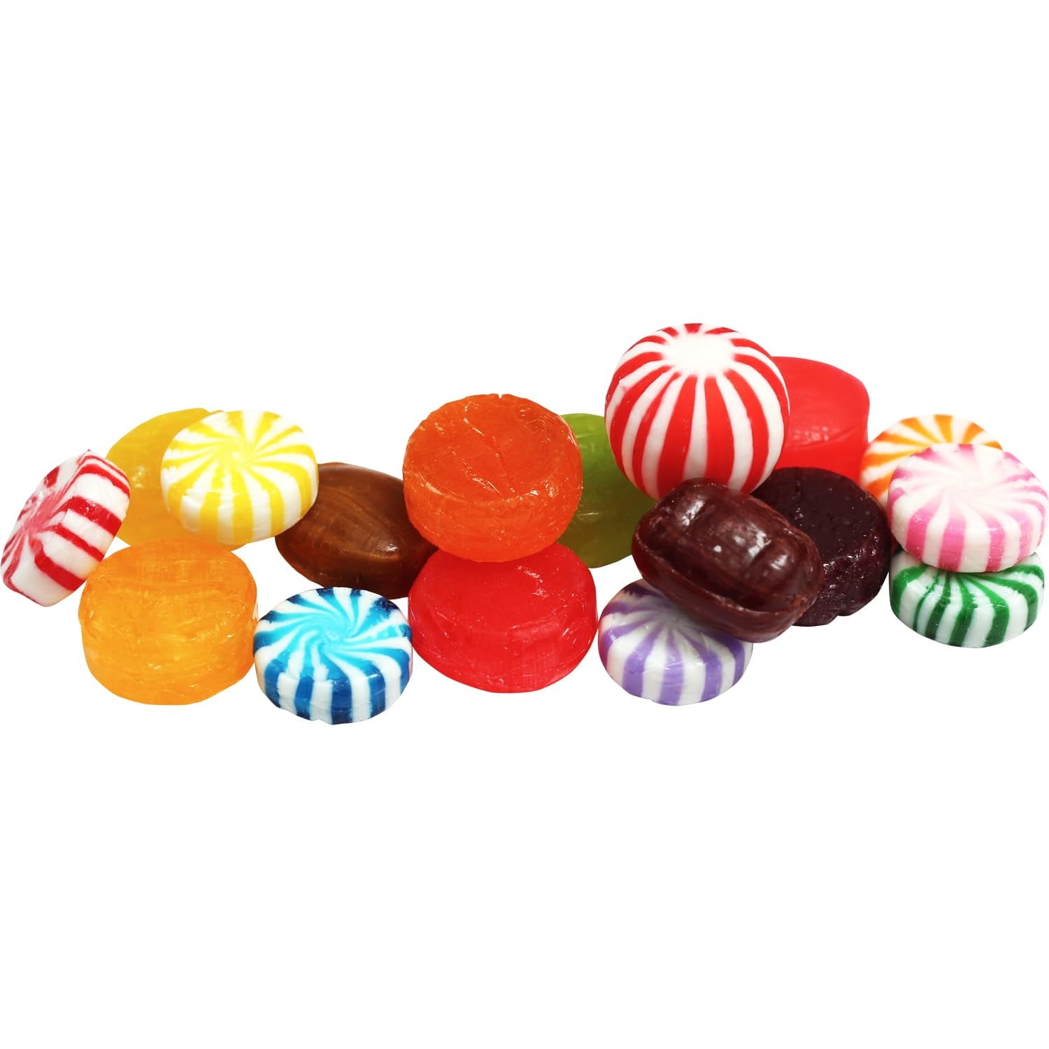Hard Candy Mix - Assorted Candies - 4 Pounds - Bulk Sampler Candy - Lalees - Individually Wrapped Assortment