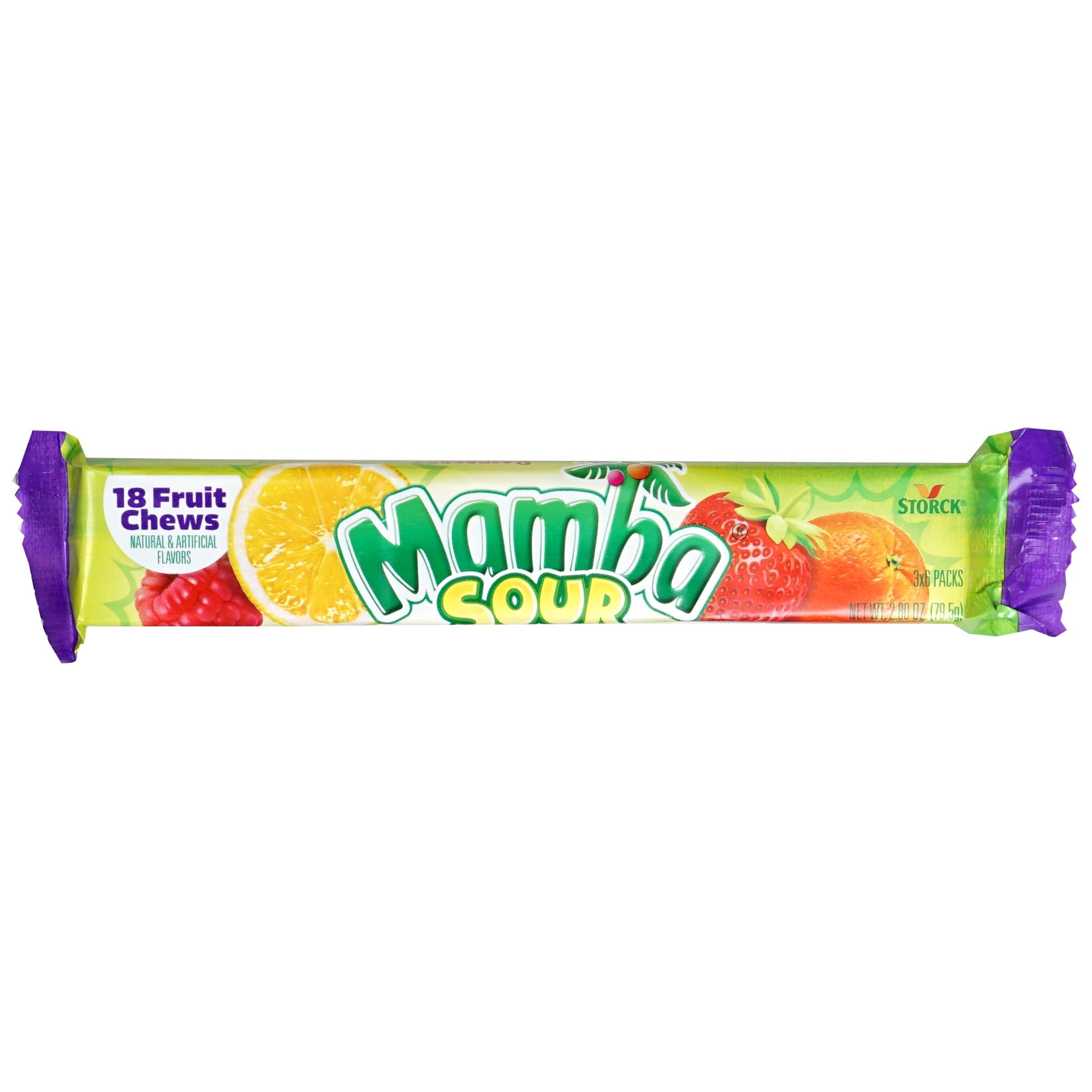 Mamba Sticks Snack Variety Pack, 16 Pack Mamba Candy, Original, Tropics, Sour, Tropics, Berrytasty