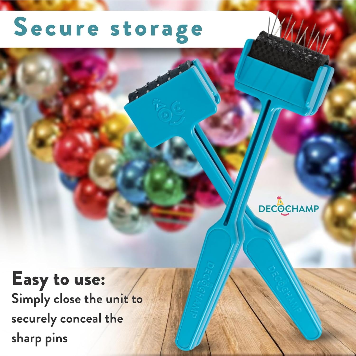 Balloon blaster - Decorative balloon striking tool, party supplies tool kit, essential tool after the party, compact, durable, and safe design