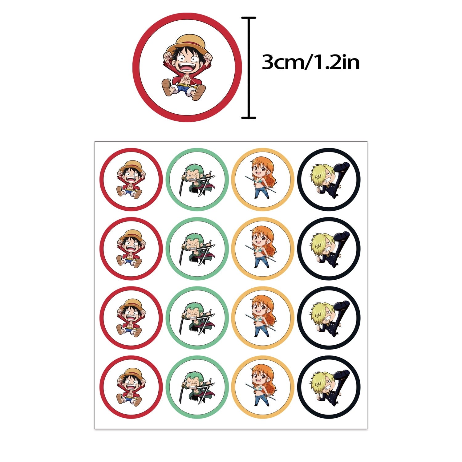 24 PCS One Piece Party Favor Candy Bags for Minions Themed Birthday Supplies Decor,Kids Birthday Game Party Kraft Paper Goodie Gift Bag Decorations