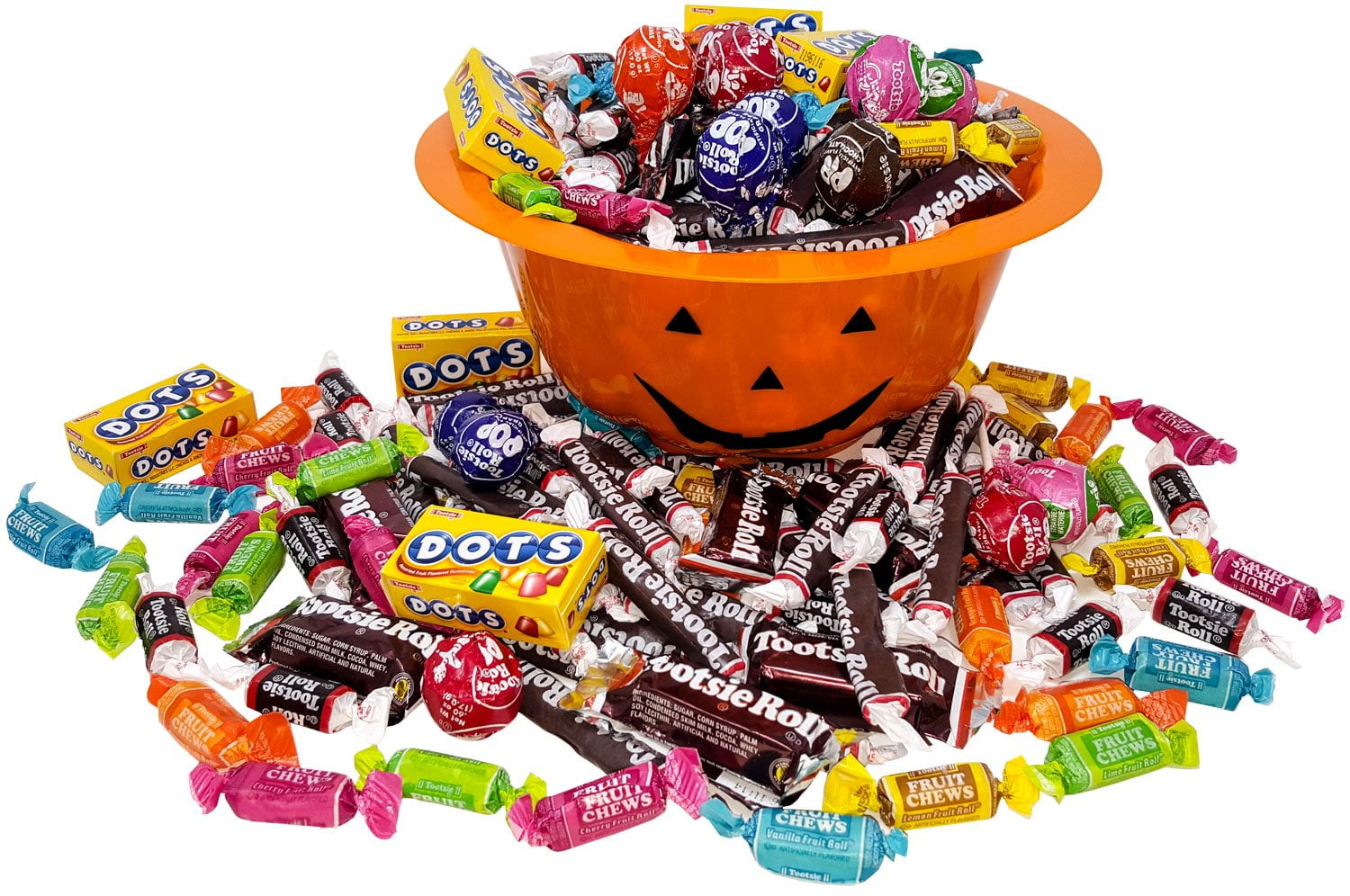 Tootsie Rolls Variety Bulk Pack Candy Assortment, 205-Pcs, 5.3-Lb