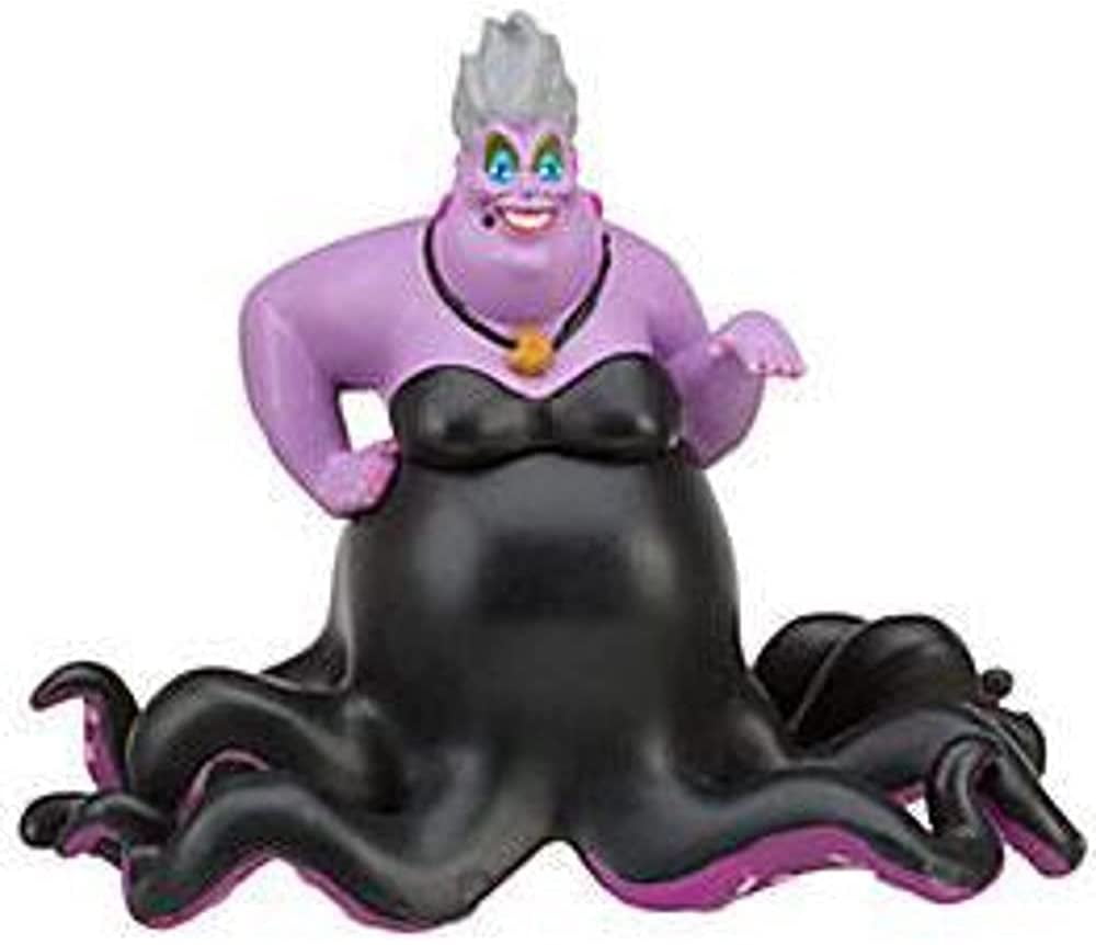 wed Ursula PVC Cake Topper 4" Figure Villian Octopus Woman The Little Mermaid Figurine