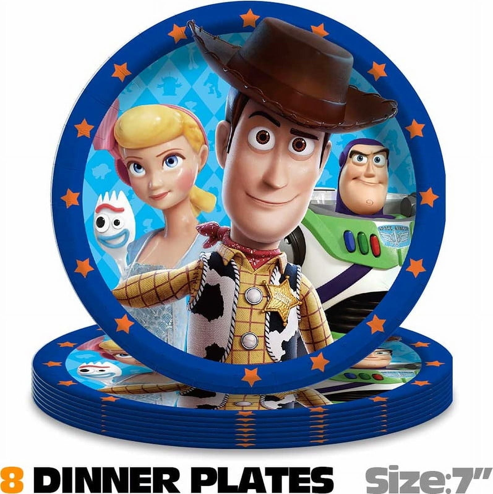 Toy Story Party Supplies Plates Decorations Birthday Cake Topper Banner Decor Backdrop Balloons