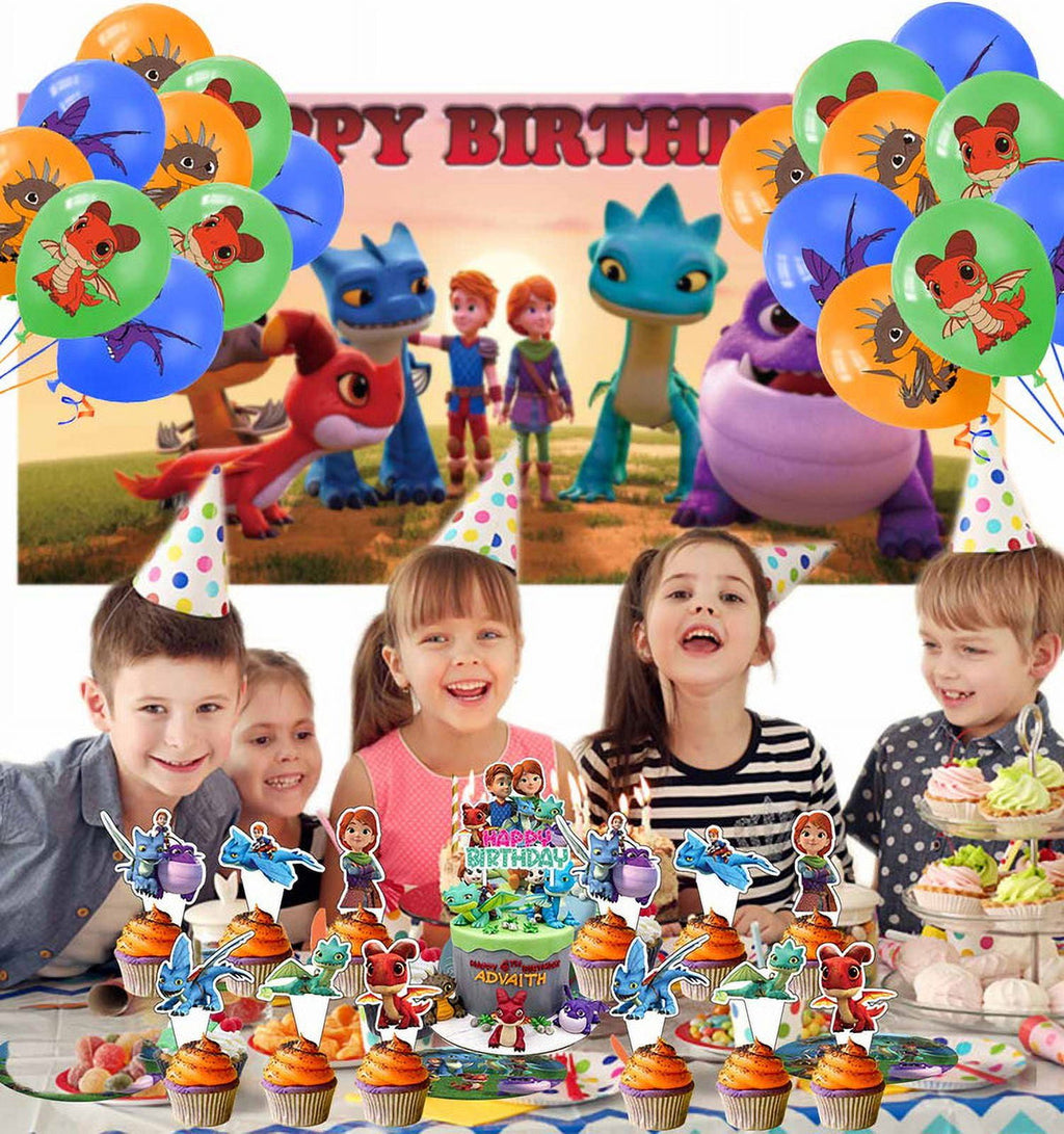Rescue Riders Birthday Party Supplies Balloons Plates Decoration Cake Topper Decor Tableware Banner Backdrop
