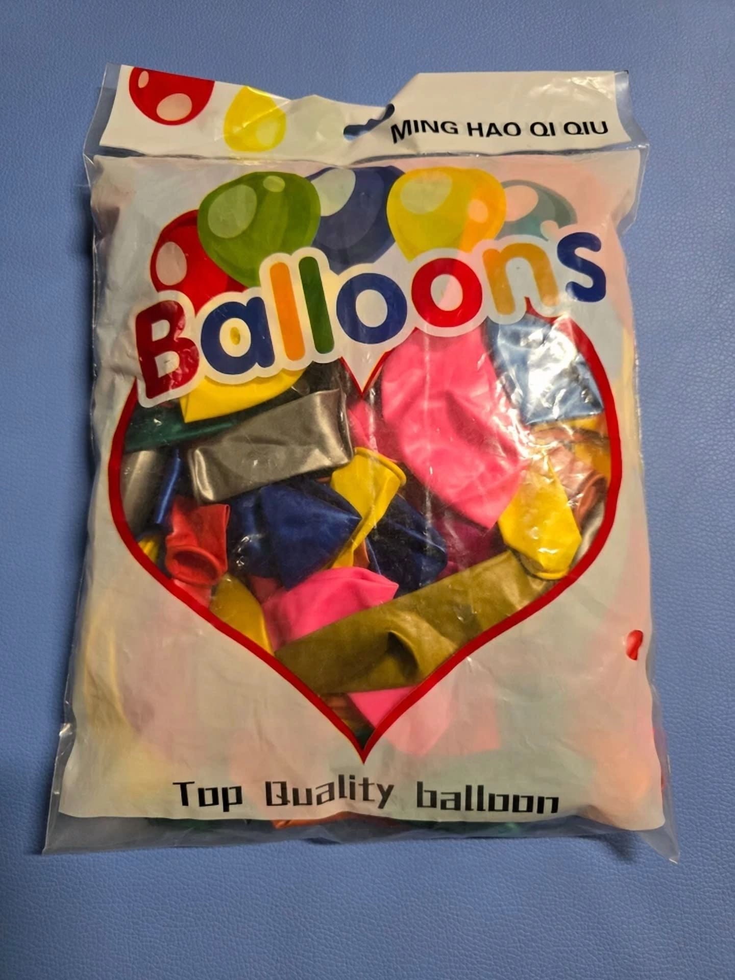 12” Thick Assorted Color Round Balloons - 100 Pcs With Hand Pump For Party & Dec