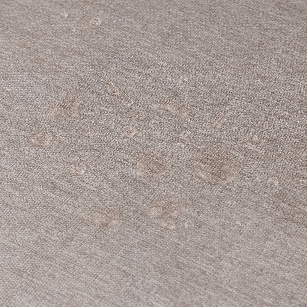 Unique Bargains Round Oil Proof Spill Proof Water Proof Lace TPU Kitchen Dining Tablecloth Light Coffee 47 inch
