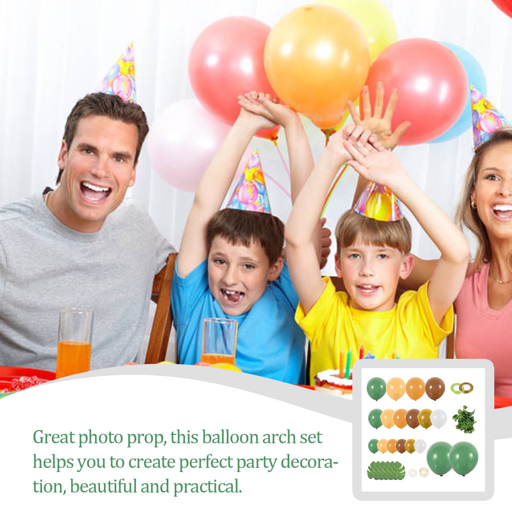 WORGEOUS 1 Set of Latex Balloons Arch Decor Party Balloons Party Layout Balloons Decorative Balloons Garland