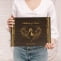 Darling Souvenir Personalized Engraved Laser Cut Wedding Guest Book Wooden Cover Sign-in Book Registry Guestbook Scrapbook-DY