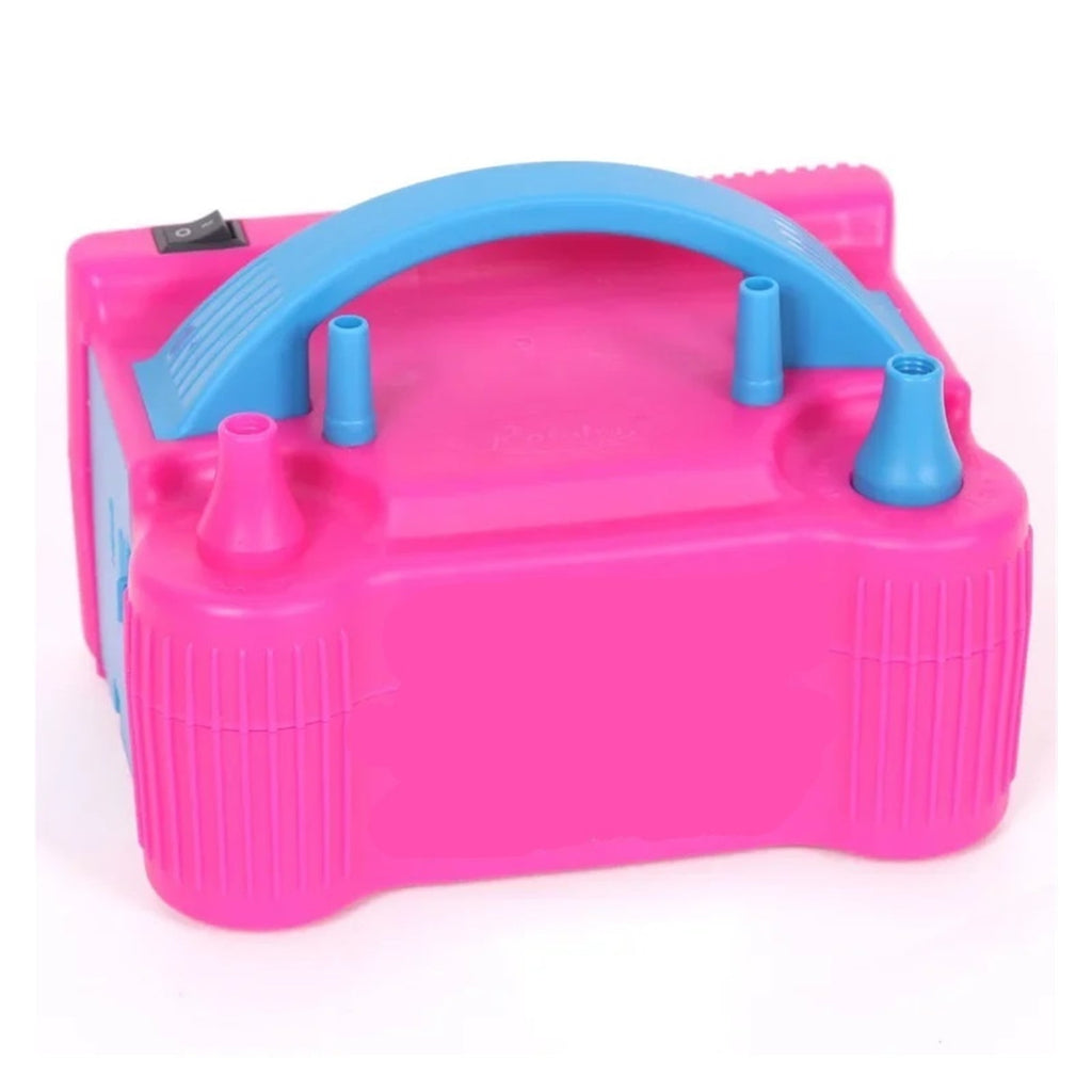1PC High Pressure Double Hole Electric Balloon Air Pump Portable Birthday Balloon Pump