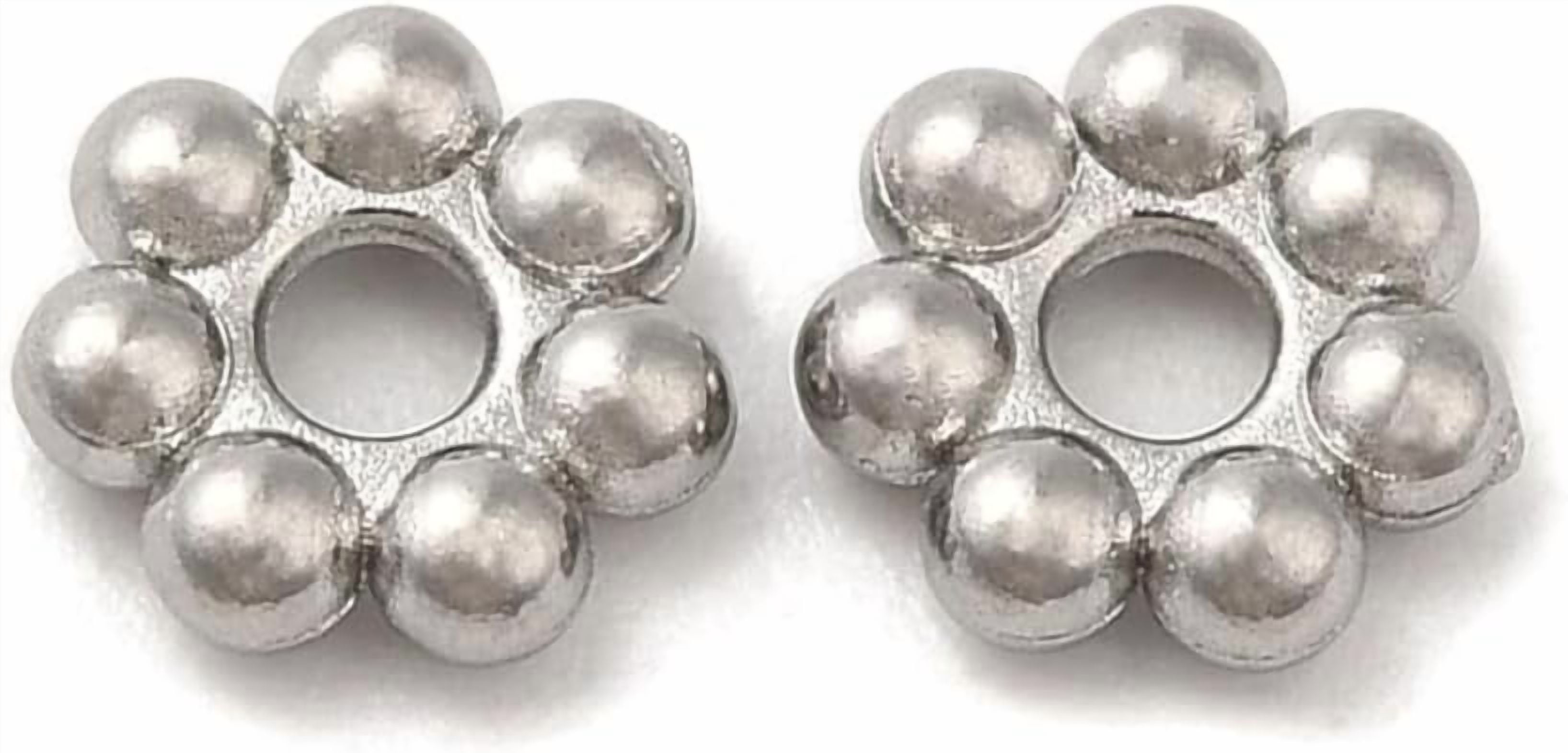 XLLHXF 50pcs Foil Chain Balloons Gold Retro Party Decorative Balloons for Birthdays Weddings Festivals Golden 45x25cm