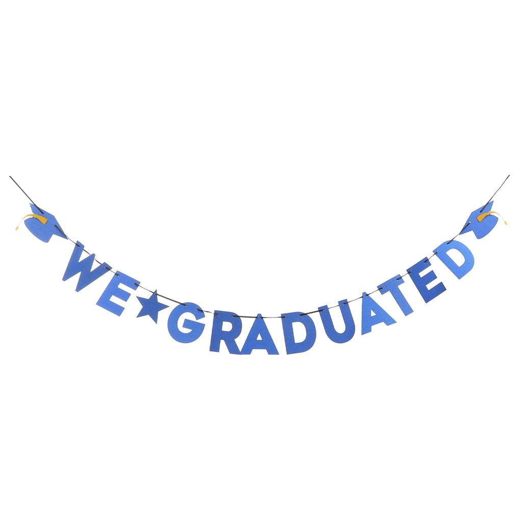 2 Pieces Graduation Season Banner Background Decor