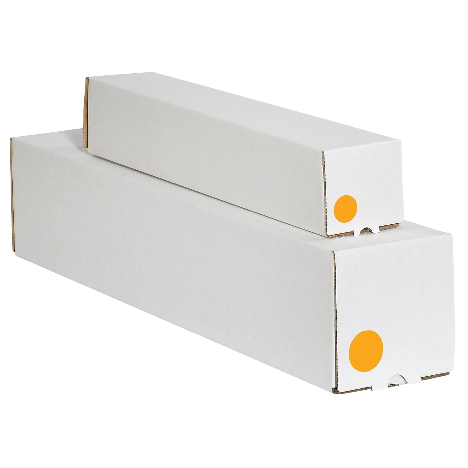Tape Logic Inventory Circle Label,3",Orange DL614H
