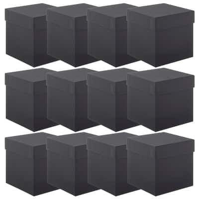 12 Pack: Black Box by Celebrate It™