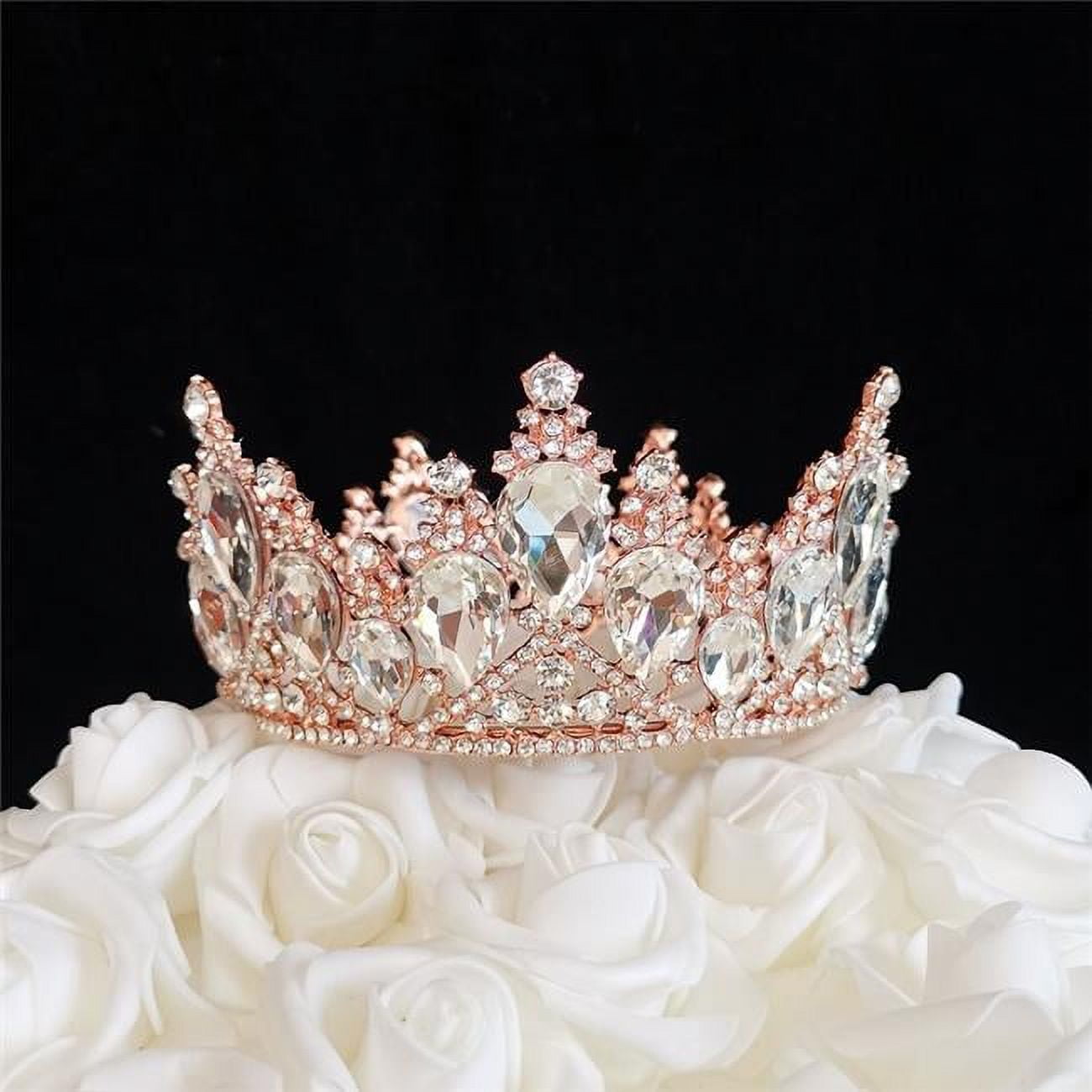 13 oz Emerald Queen Crown Cake Topper