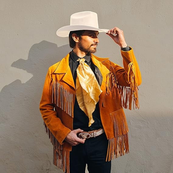 4E's Novelty Light Blue Felt Cowgirl Hat with Heart-Shaped Glasses – Western Party Dress-Up Accessory for Adults