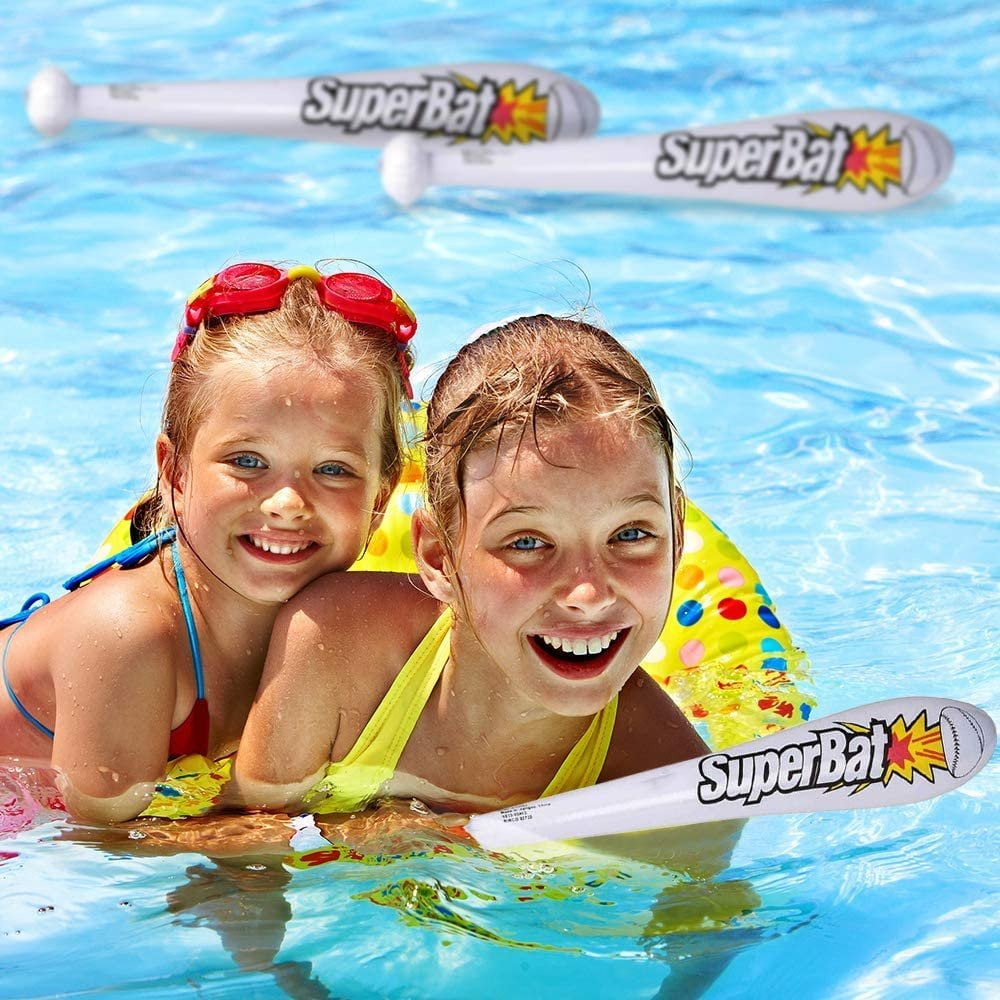 ArtCreativity 22" Inflatable Baseball Bats – Set of 12, Durable Sports Party Favors & Decorations, Goodie Bag Fillers for Kids