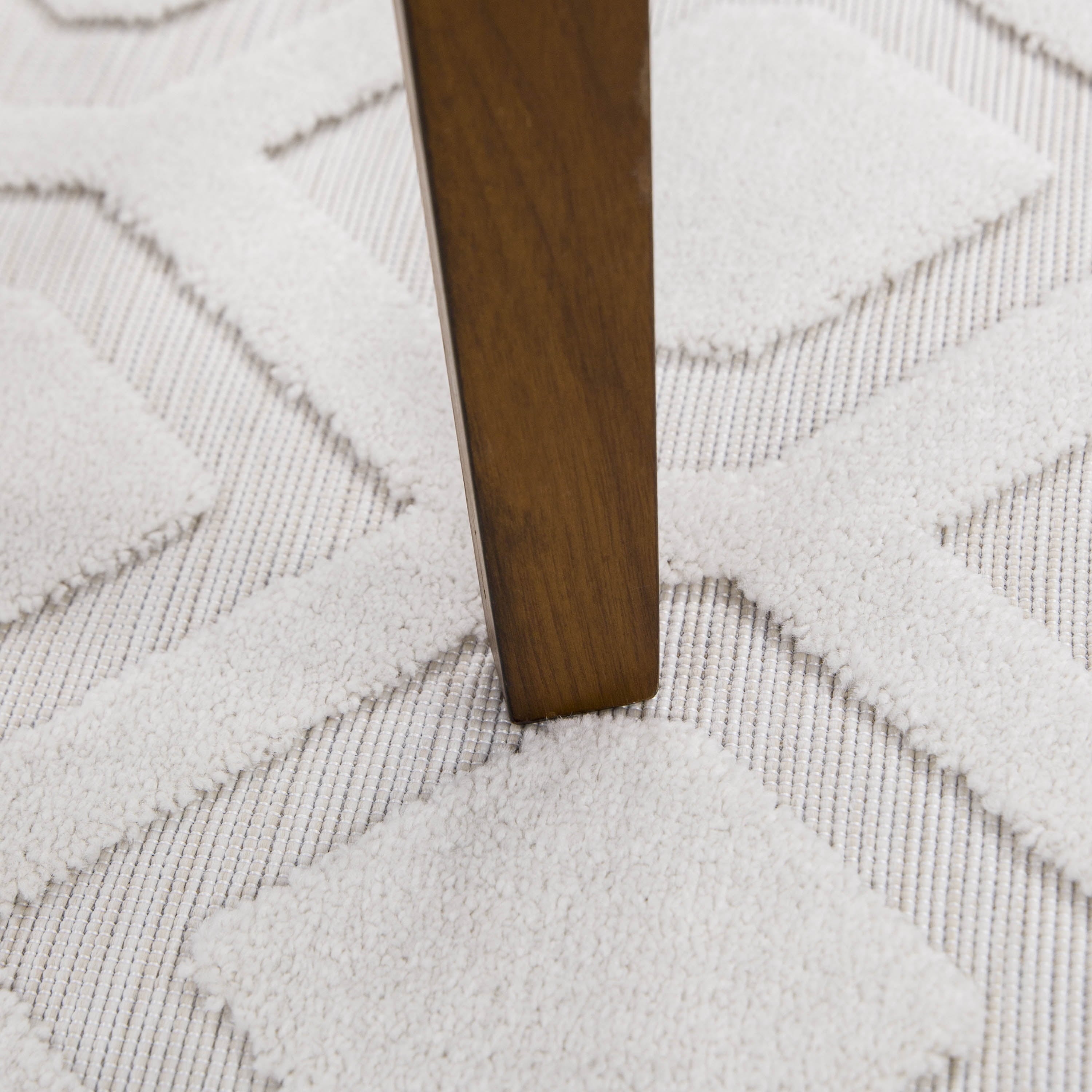 My Texas House Grapevine 1'11" X 7'6" Natural Geometric Runner Rug