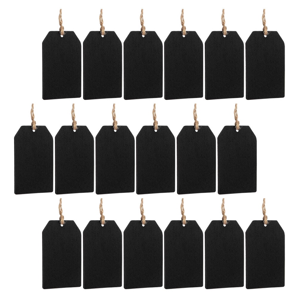 160 Pcs  Decorative Bottle Labels Wedding Chalkboard Tags Multi-function Gift Labels