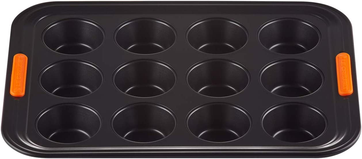 LE CREUSET 12 Cup Muffin Tray, 1 Each