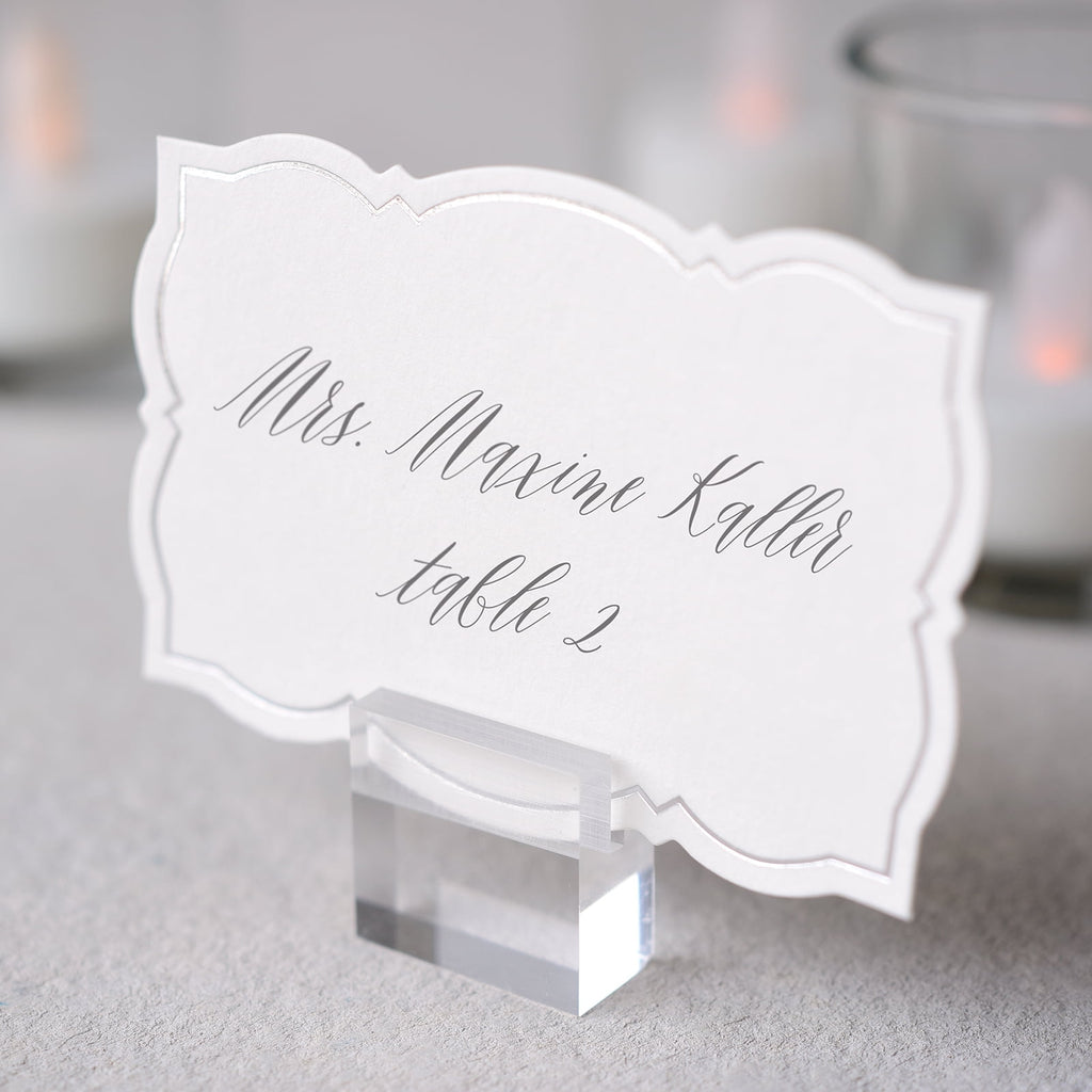 Clear Place Card Holders - 12ct. by Celebrate It™