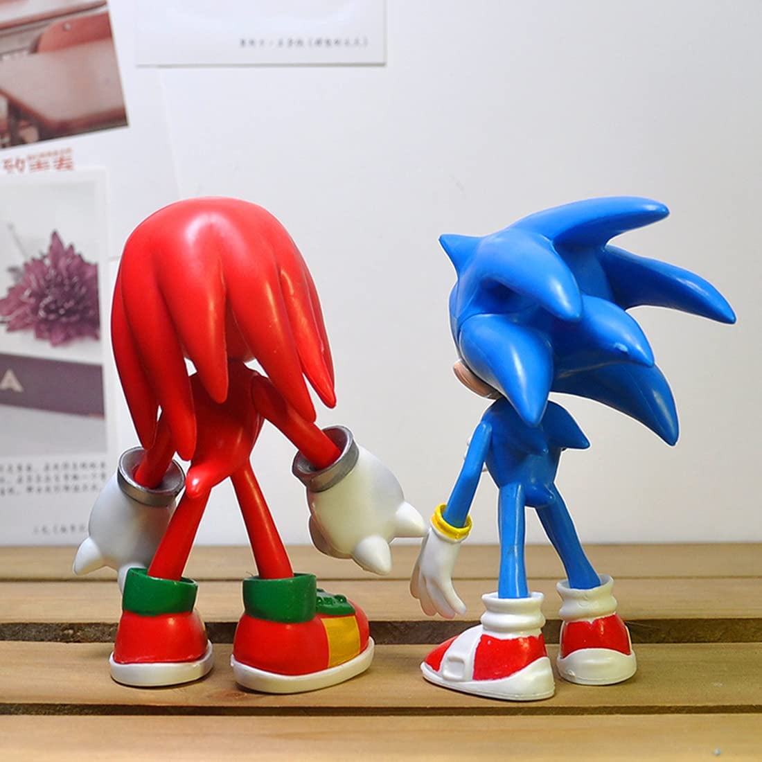 Sonic Hedgehog Cake Toppers, by J&G (5 Count)