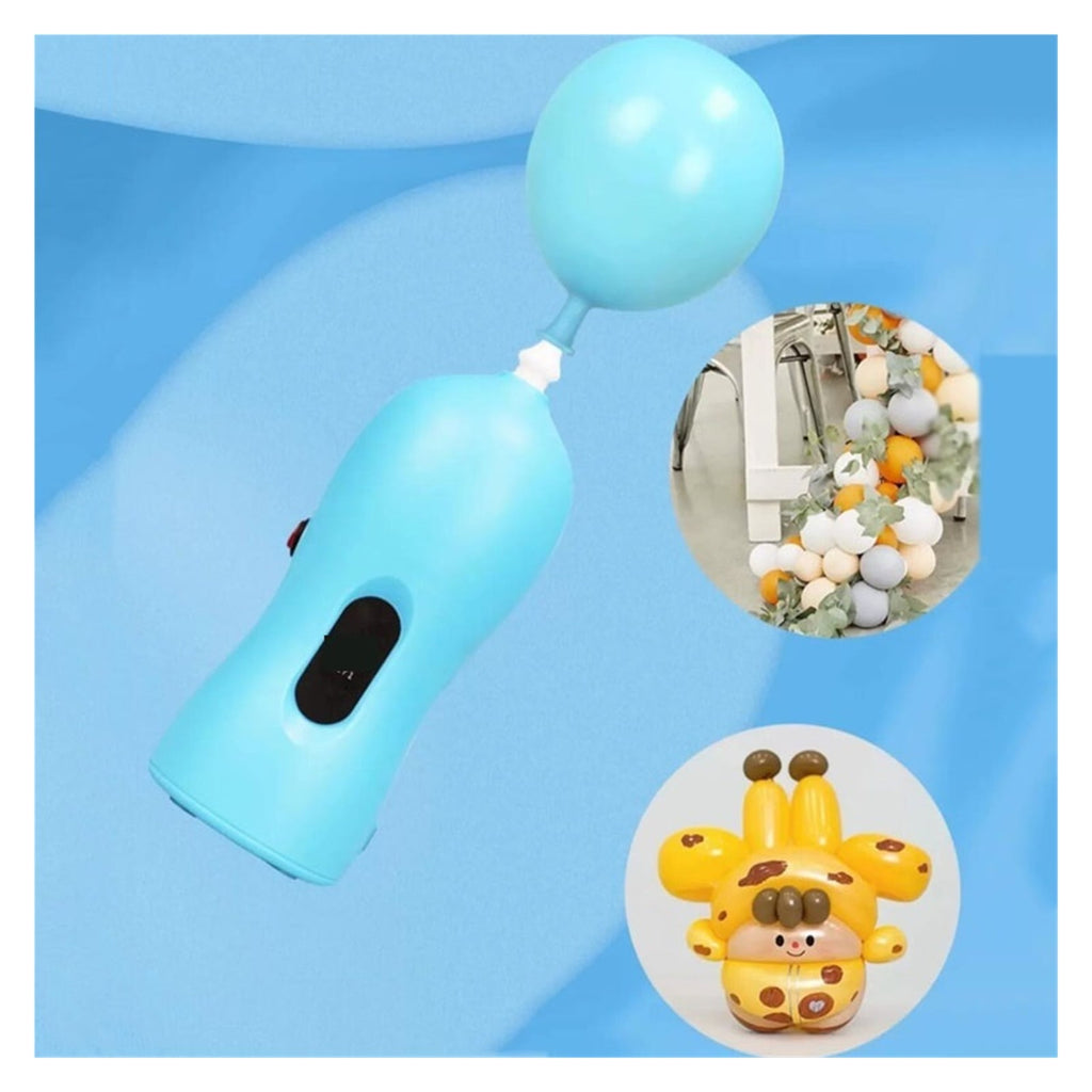 B271D Portable Balloon Inflator, Rechargeable Electric Air Pump Inflator