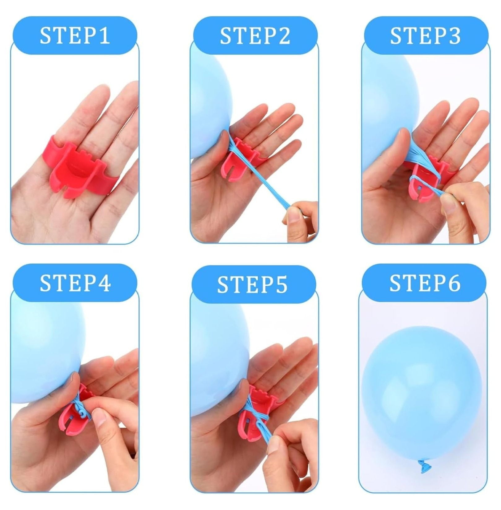 Helium for Balloons At Home, 14.9 Cu Ft Helium Balloon Pump Kit with 50 Assorted Latex Balloons, White Curling Ribbon and Balloon Tie Tool