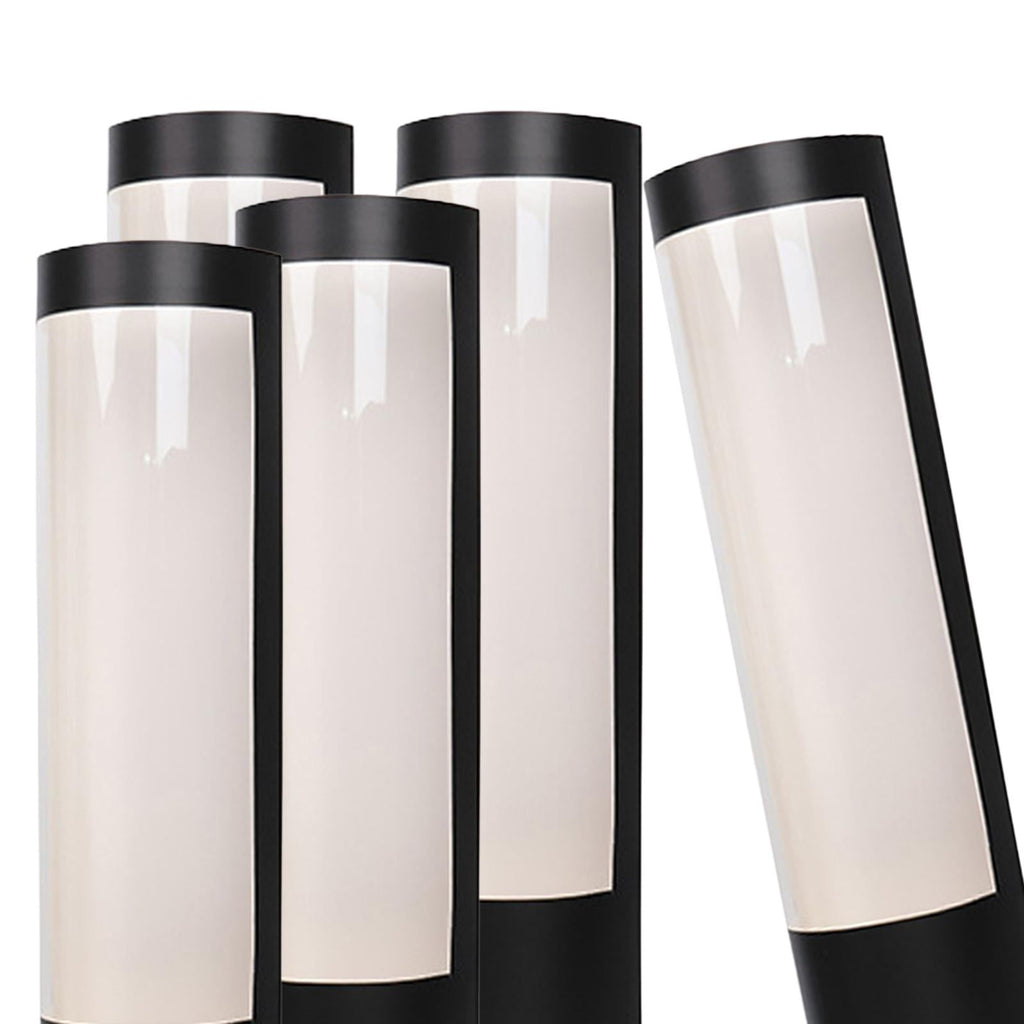 Esquirla 5Pcs Bouquet Gift Box Cylinder Flower Arrangements Box Attractive Flower Gift Bags Valentine's Day Gifts for Wedding Holidays black