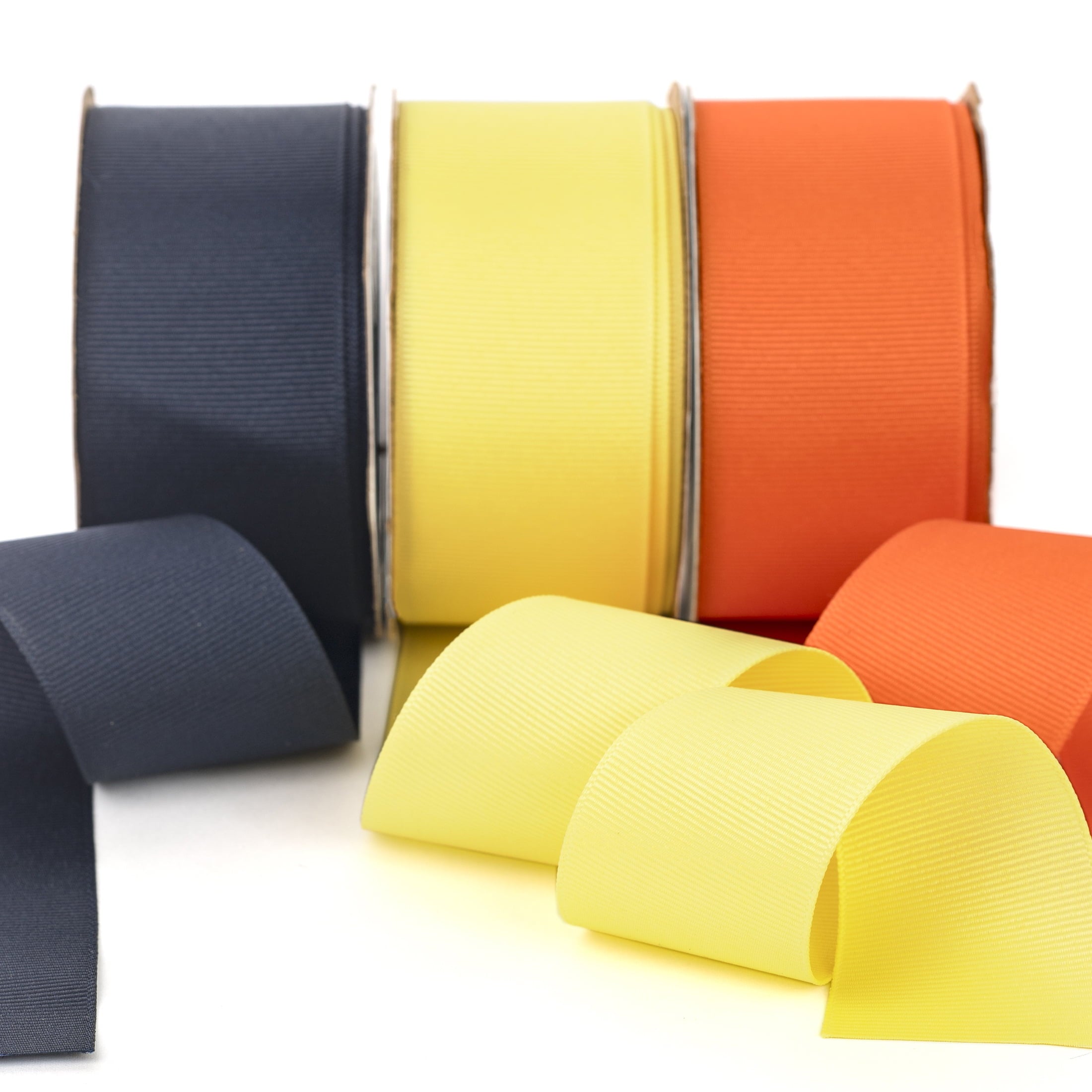 Offray Ribbon, Blue 1 1/2 Inch Grosgrain Ribbon for Crafting, Sewing, Gift Wrapping, Decorating, 50 Yd, 1 Each