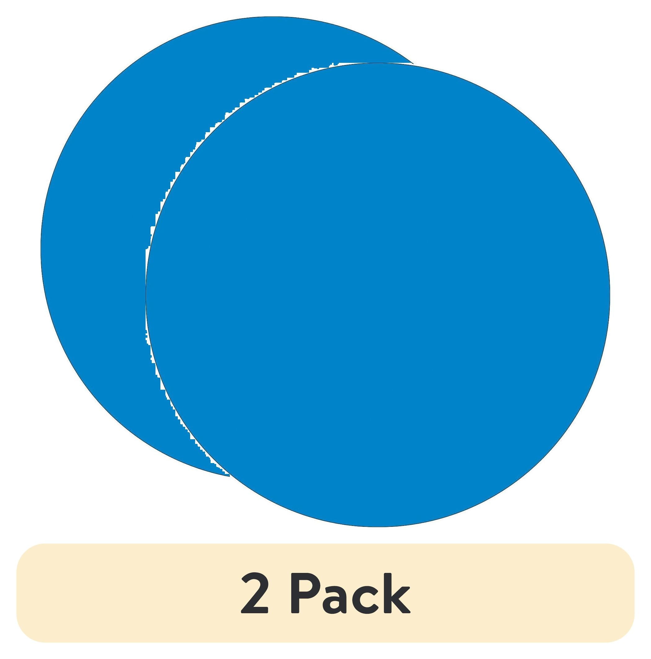Tape Logic Inventory Circle Label,3",Light Blue DL614C