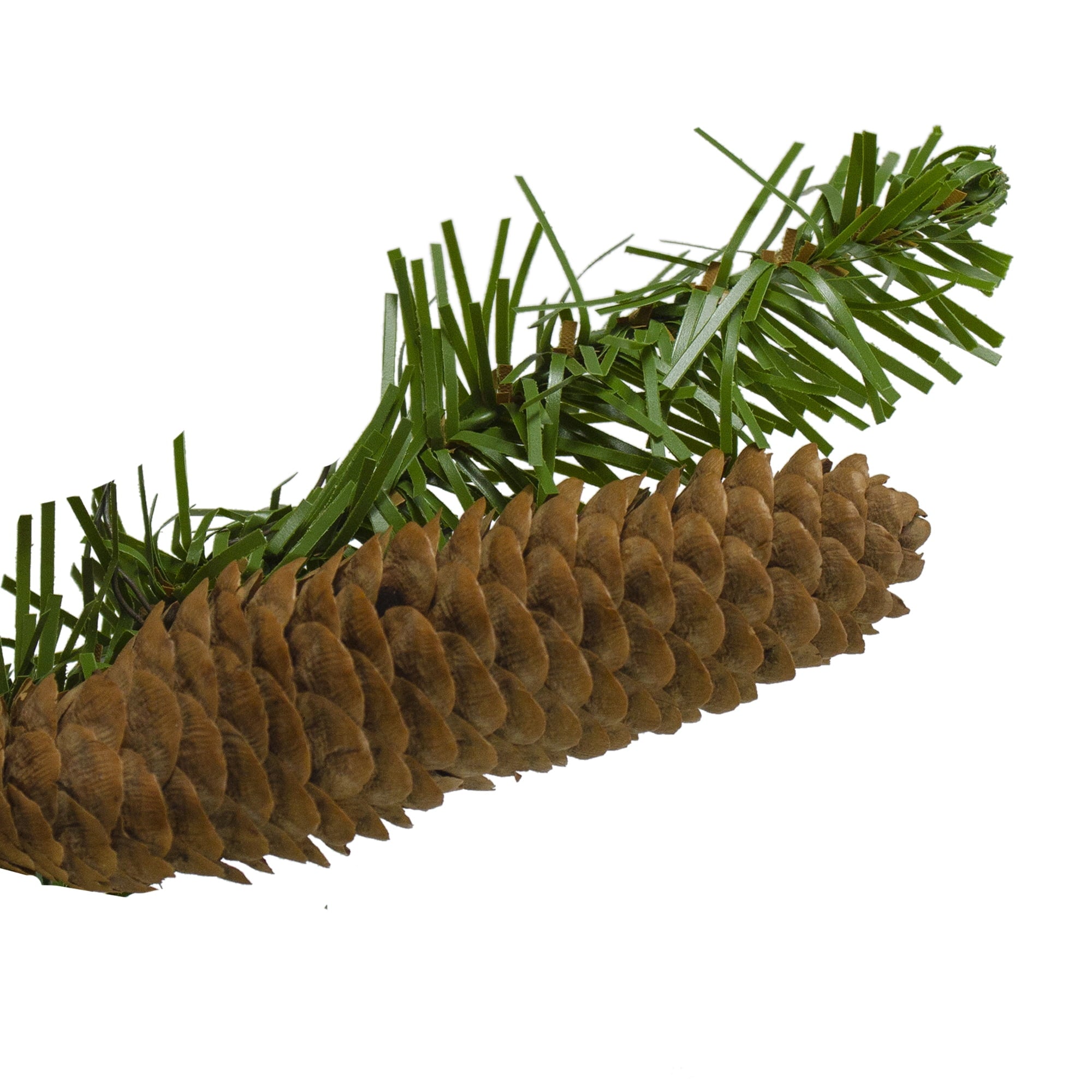 9' x 12" Dakota Red Pine Artificial Christmas Garland with Pine Cones - Unlit