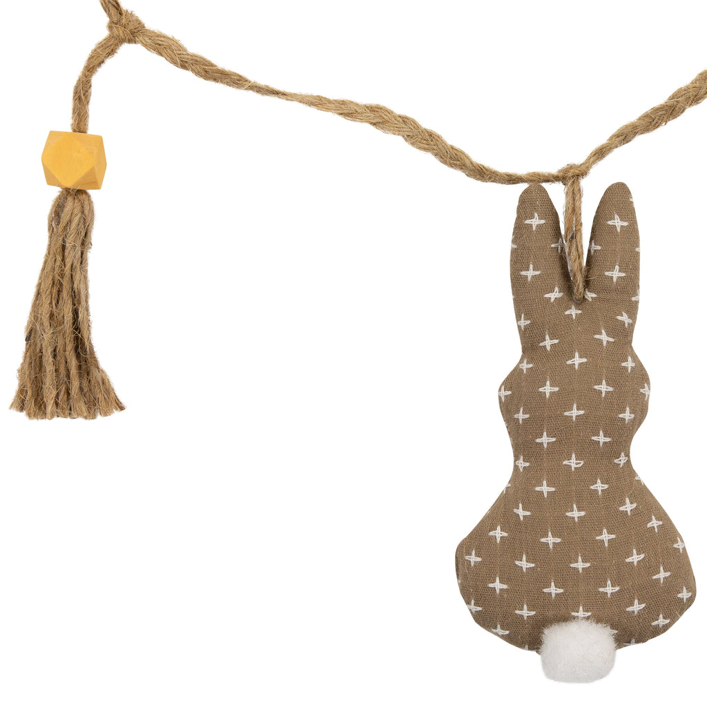 Northlight Carrots and Bunnies Plush Easter Garland - 4'