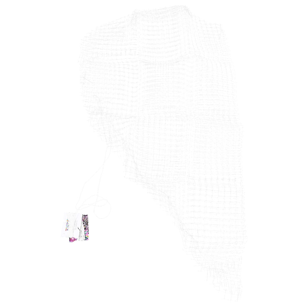 GOOHOCHY Decorative Bride Heart-shaped Balloon Displays Baby 130.00X125.00X0.30CM White