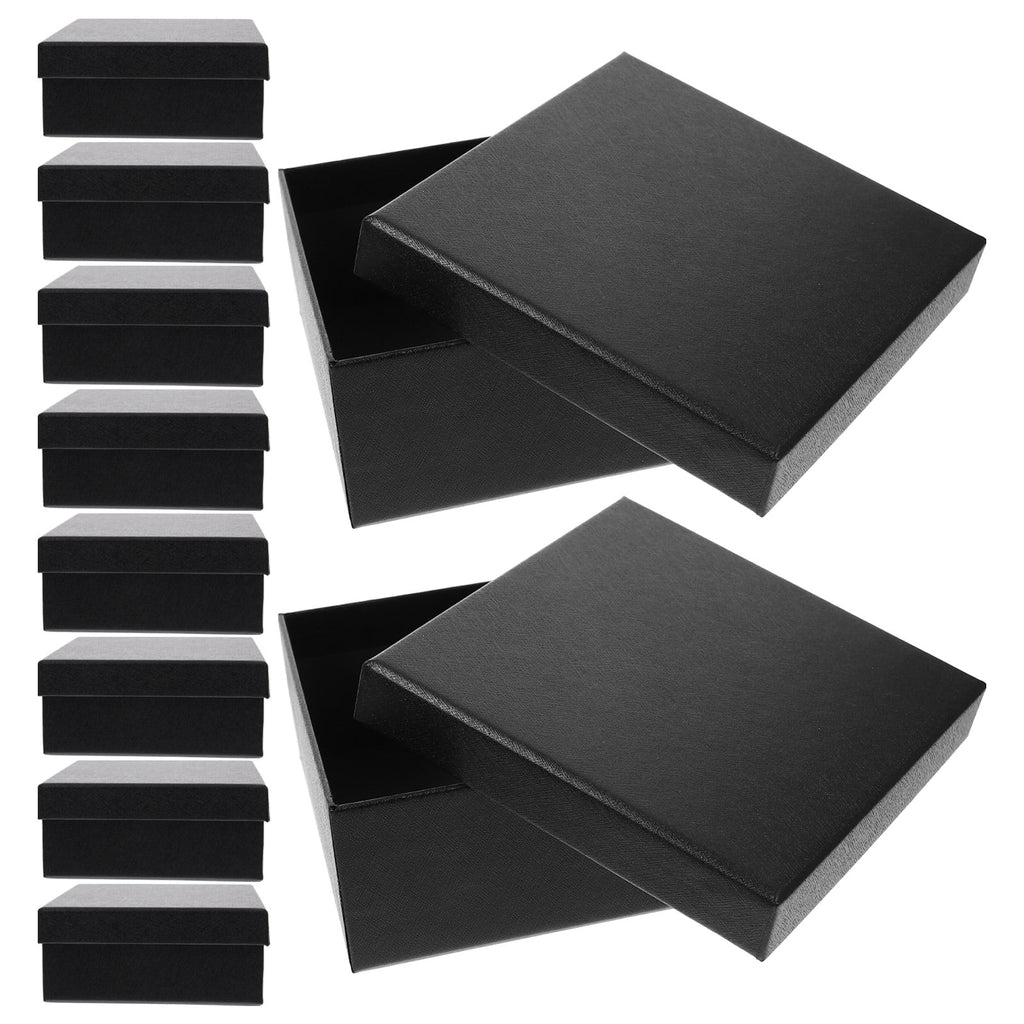 WHAMVOX 10pcs Gift Boxes Paper Gift Boxes Gift Wrapping Boxes Square Boxes Empty Packaging Boxes