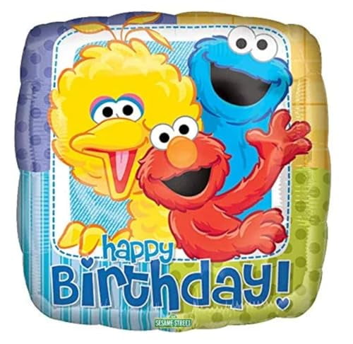 Elmo 1st Birthday Party Supplies Sesame Street Balloon Bouquet Decorations