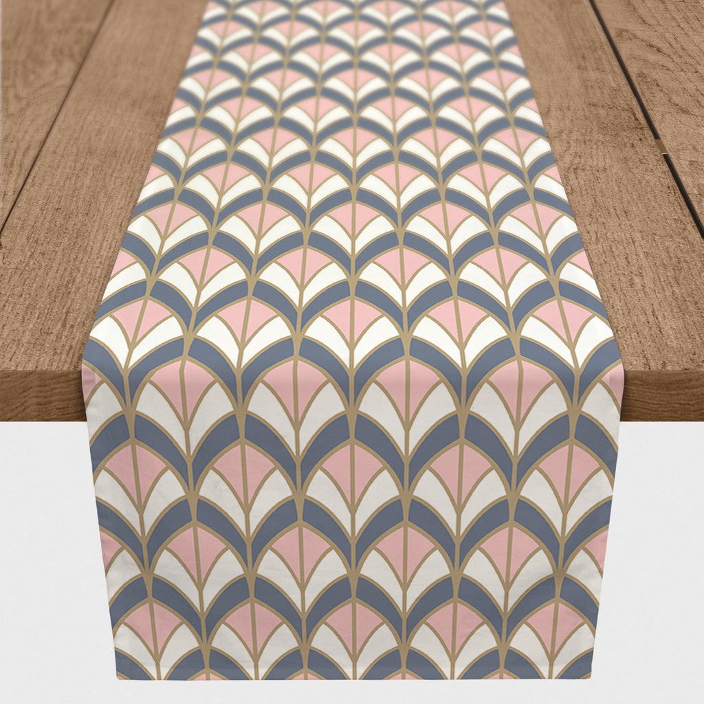 Creative Products Art Deco Bright 16x90 Poly Twill Table Runner