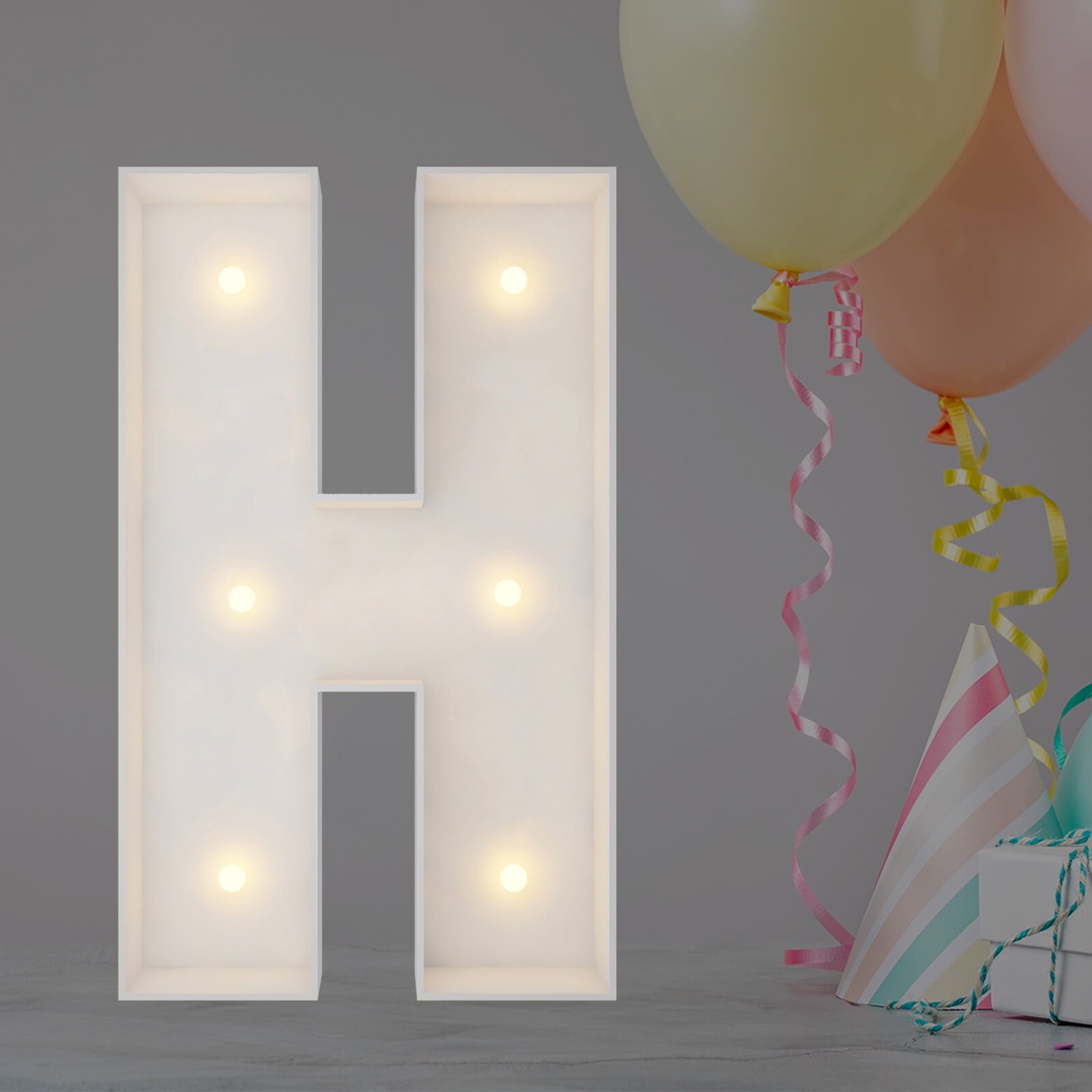 2FT Marquee Light Up Letters, Marquee Letters A, Mosaic Balloon Letters for Birthday Party Decorations, Marry Me Light Up Letters, Baby Marquee Letters for Decor, Wedding Decor