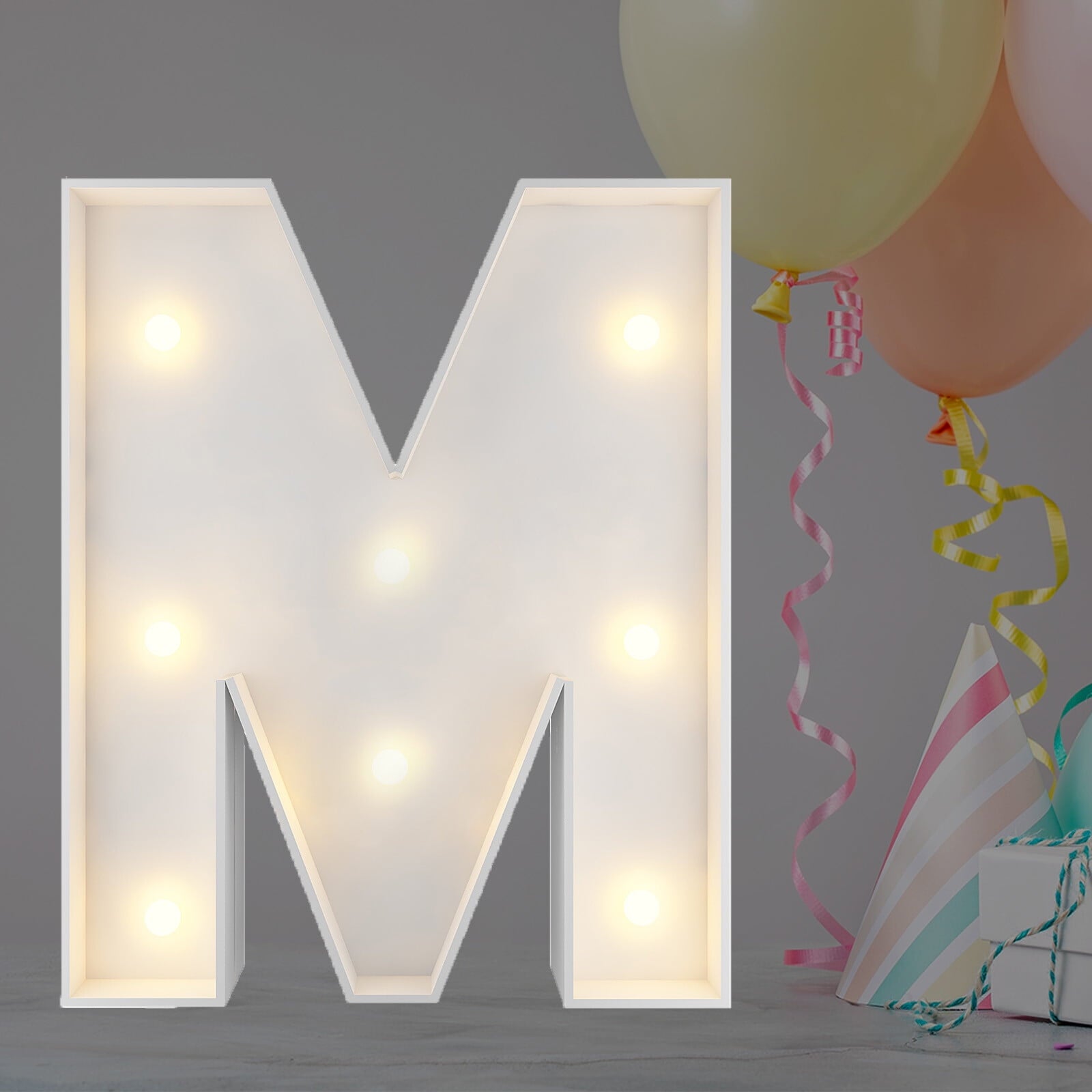 2FT Marquee Light Up Letters, Marquee Letters A, Mosaic Balloon Letters for Birthday Party Decorations, Marry Me Light Up Letters, Baby Marquee Letters for Decor, Wedding Decor