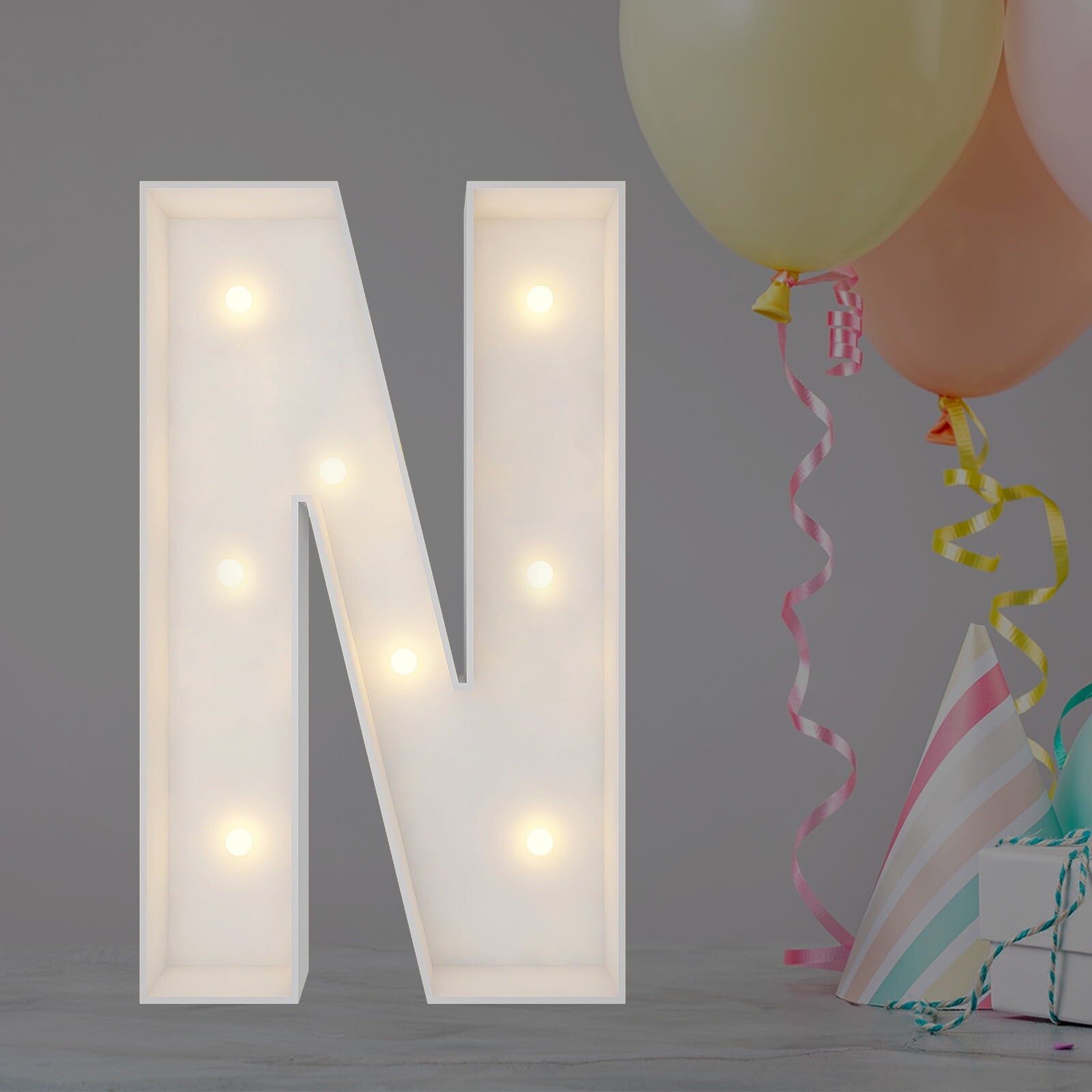 2FT Marquee Light Up Letters, Marquee Letters A, Mosaic Balloon Letters for Birthday Party Decorations, Marry Me Light Up Letters, Baby Marquee Letters for Decor, Wedding Decor