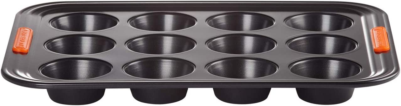 LE CREUSET 12 Cup Muffin Tray, 1 Each