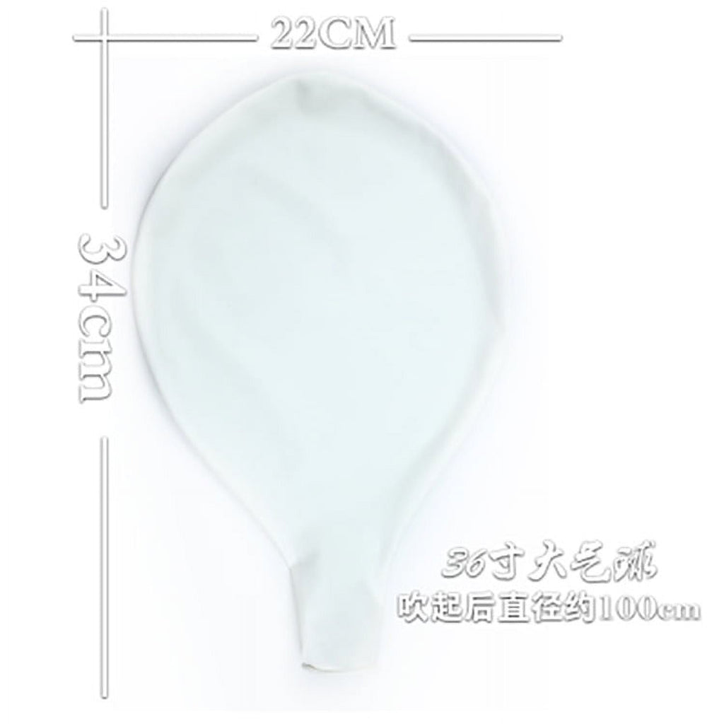 DDWD balloon balloon  36 inch 25g thick large decorative balloon custom large ground burst ball